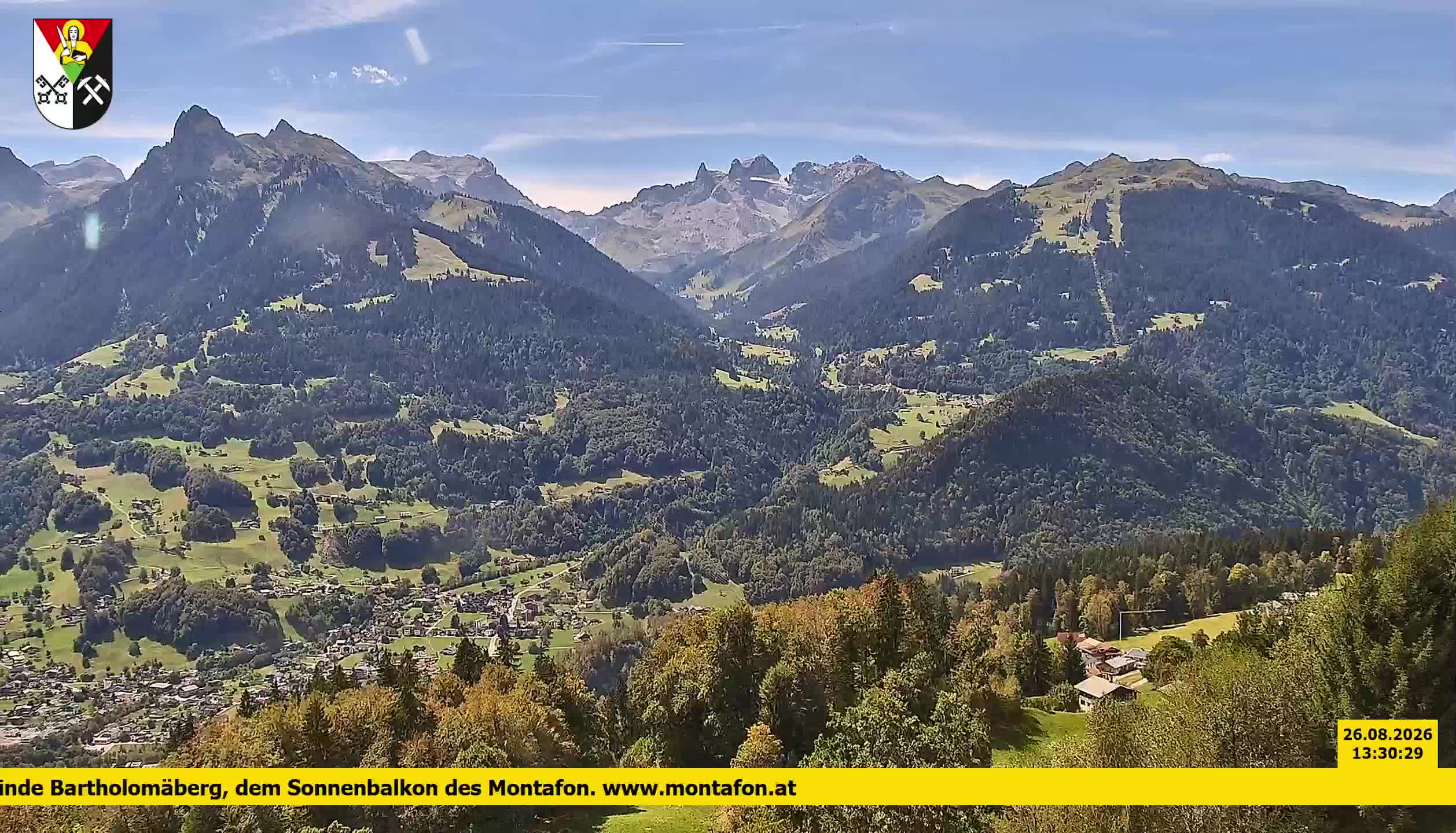 Bartholomäberg | Blick auf Schruns
