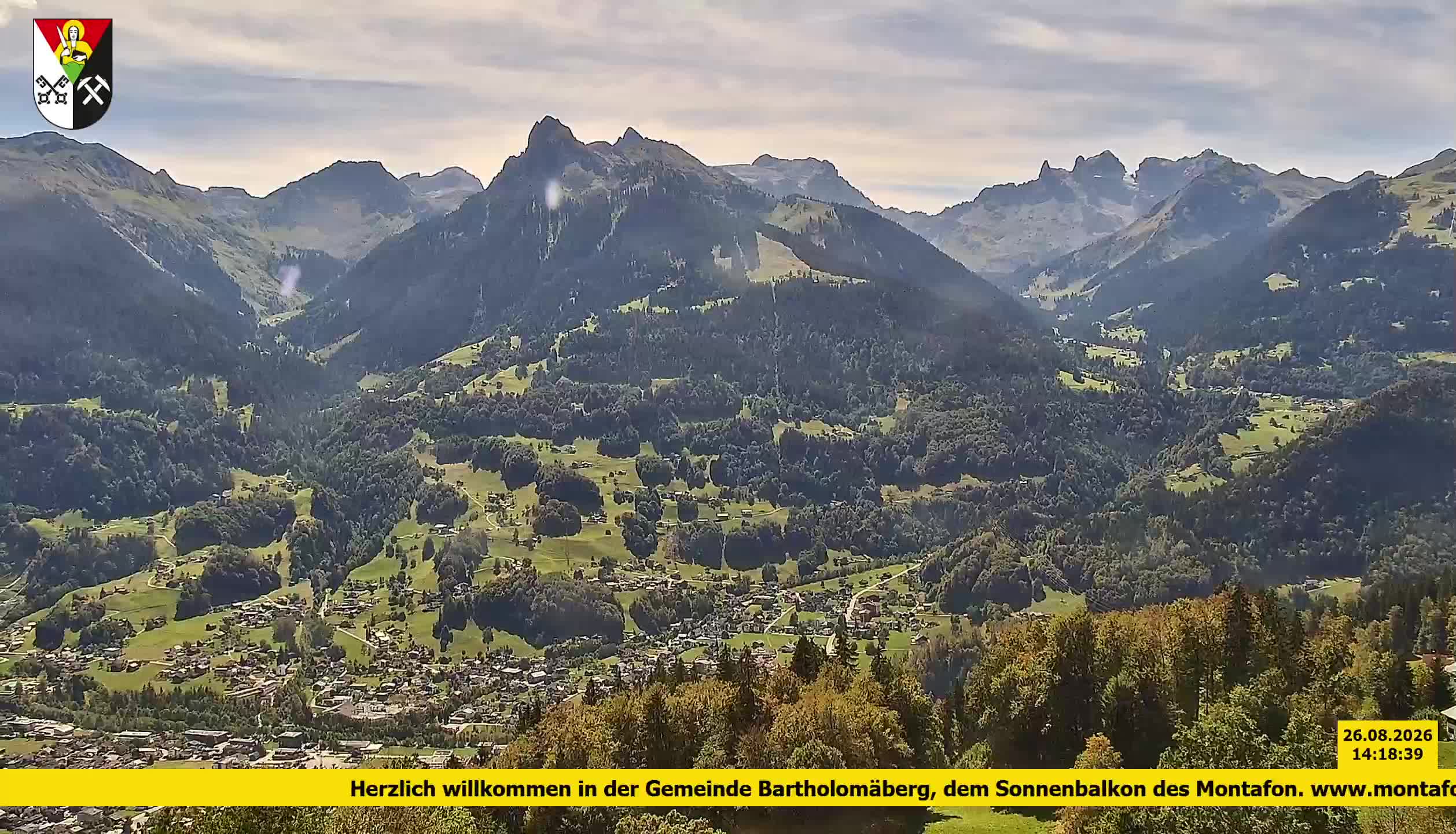 Bartholomäberg | Blick auf Schruns