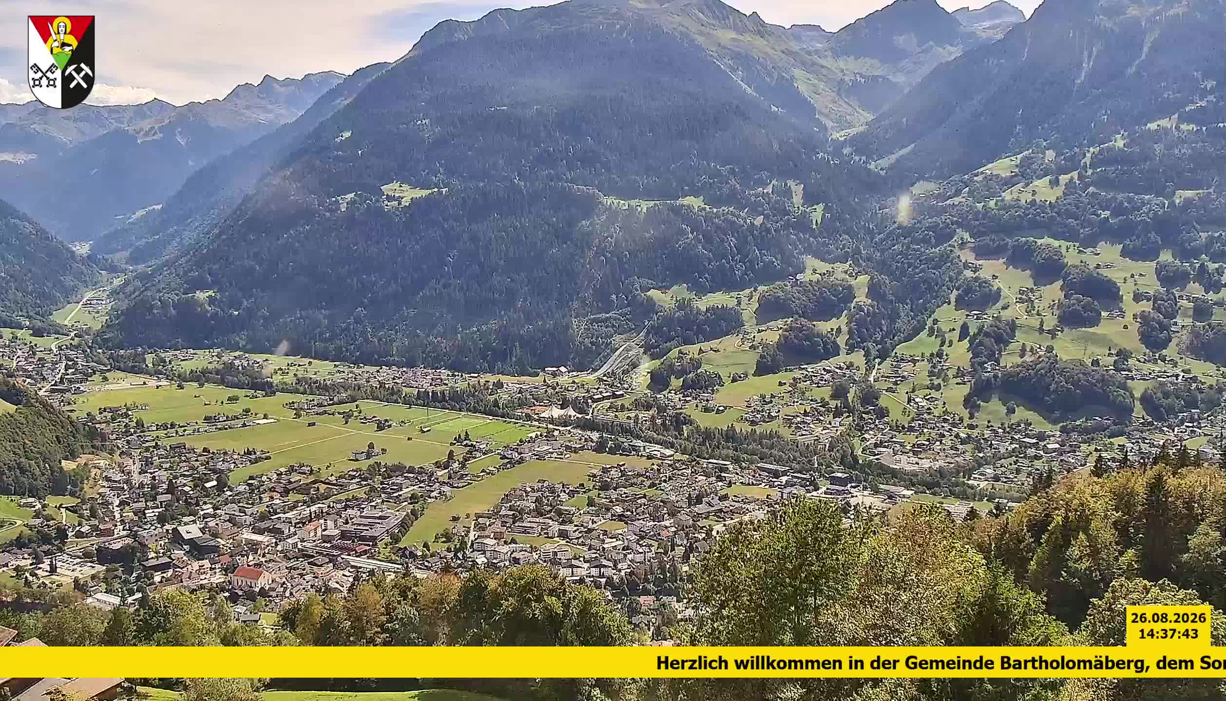 Bartholomäberg | Blick auf Schruns