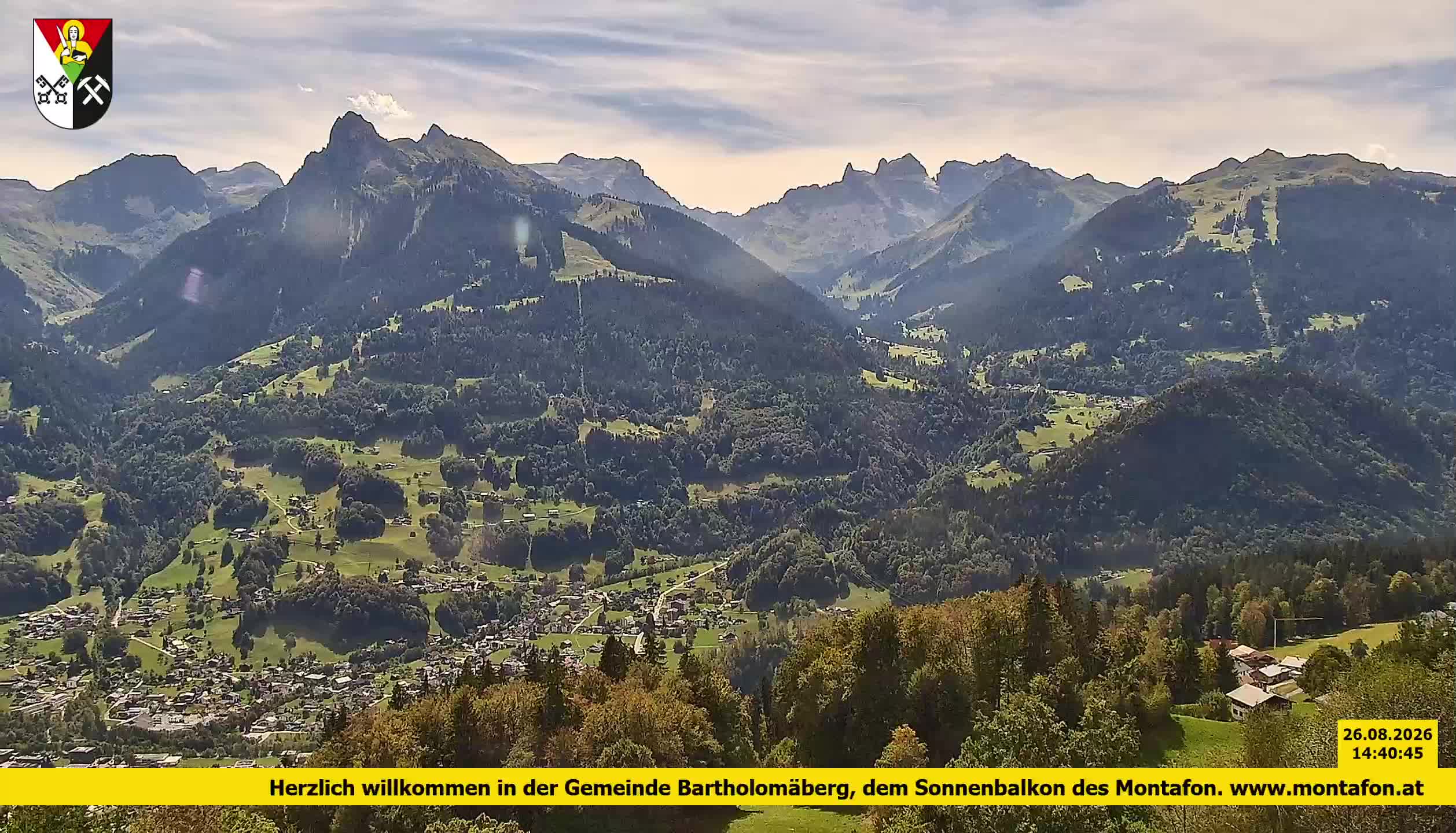 Bartholomäberg | Blick auf Schruns