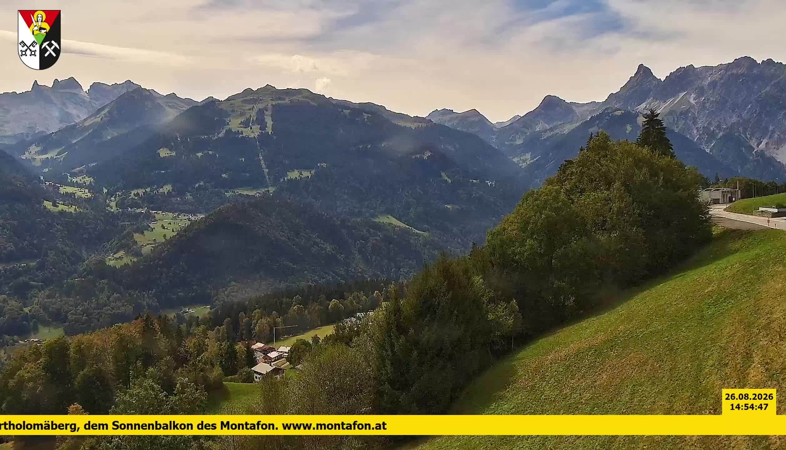 Bartholomäberg | Blick auf Schruns