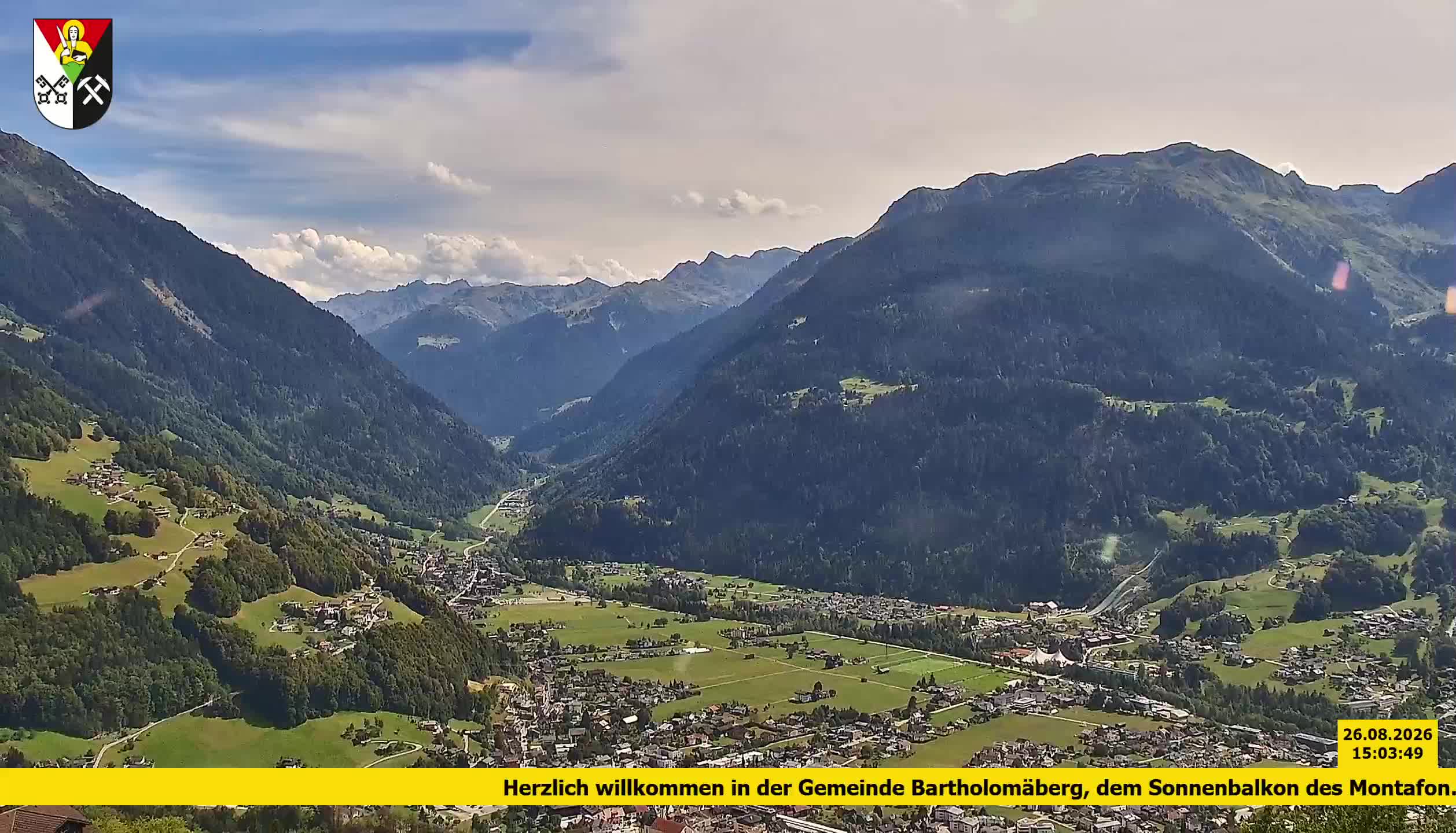 Bartholomäberg | Blick auf Schruns