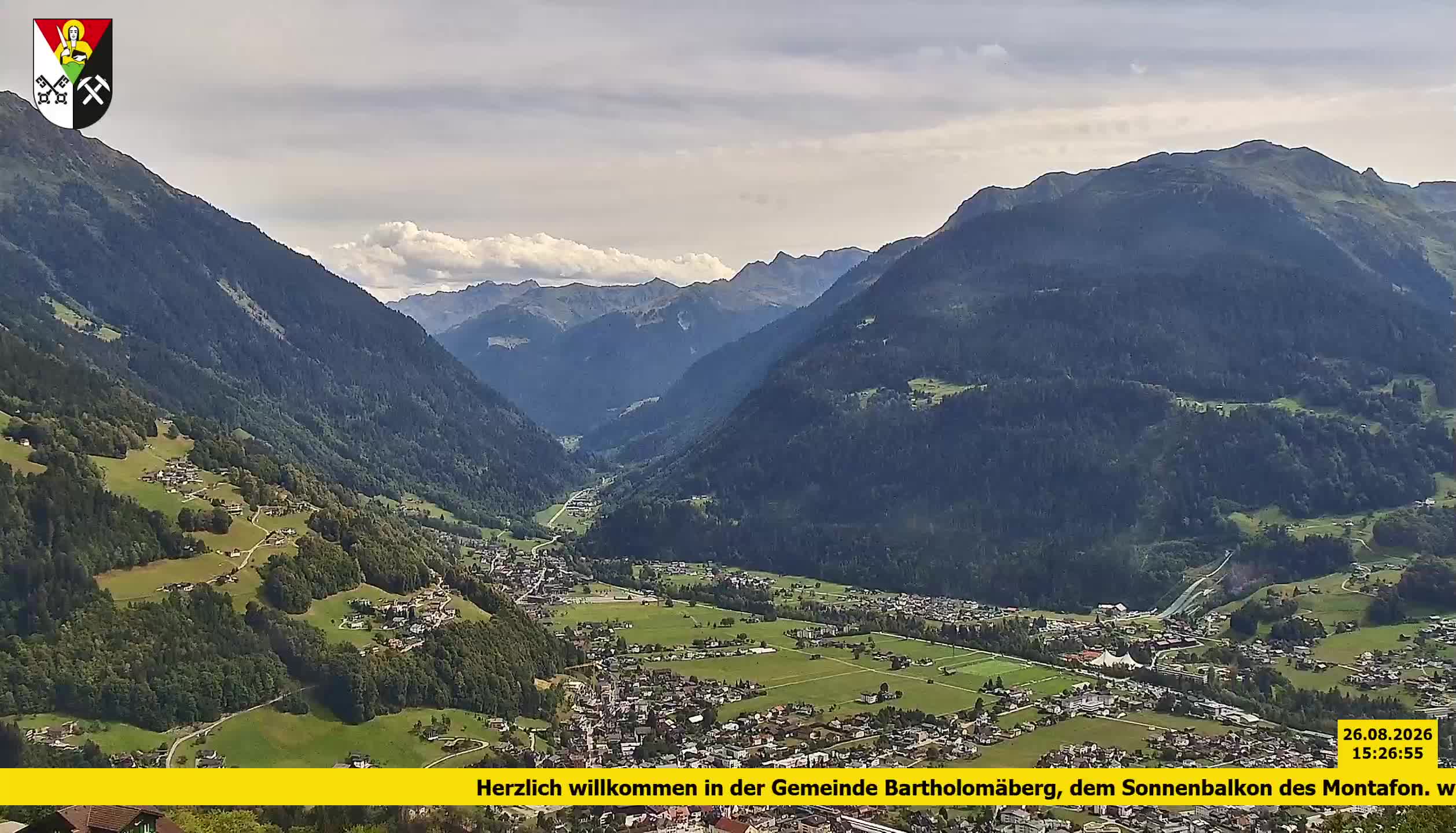 Bartholomäberg | Blick auf Schruns