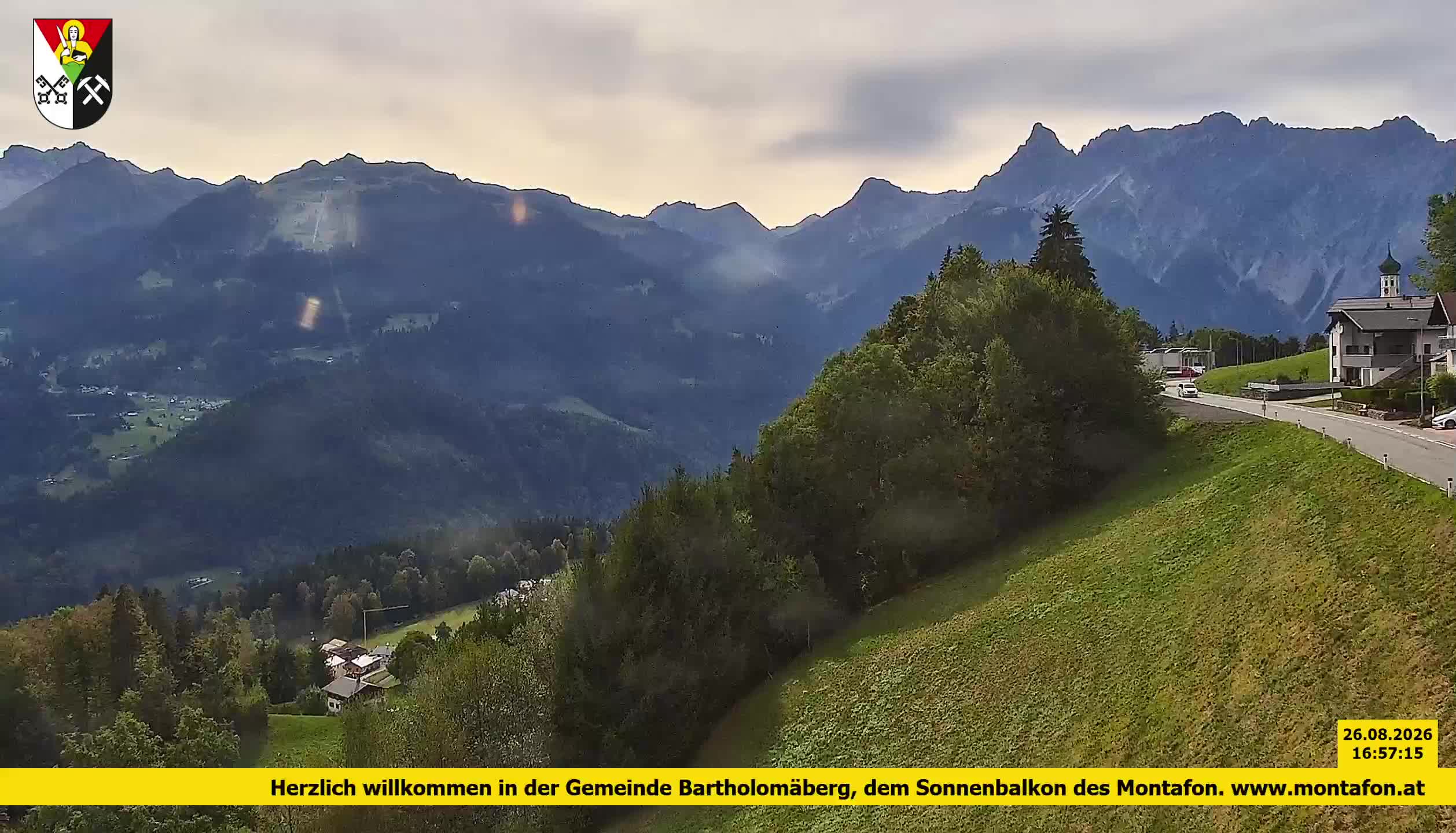 Bartholomäberg | Blick auf Schruns
