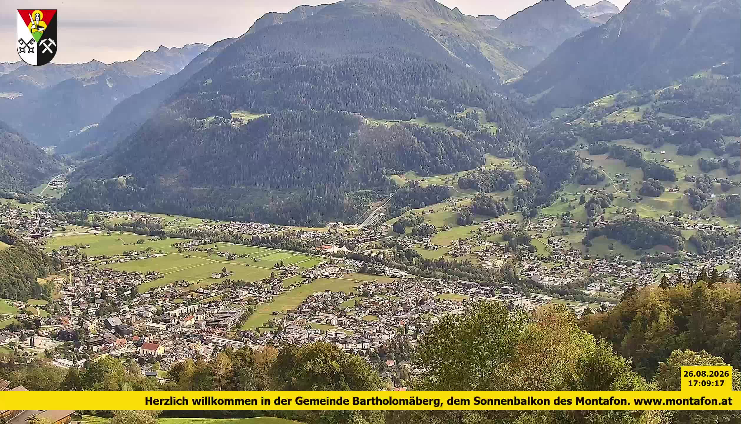 Bartholomäberg | Blick auf Schruns