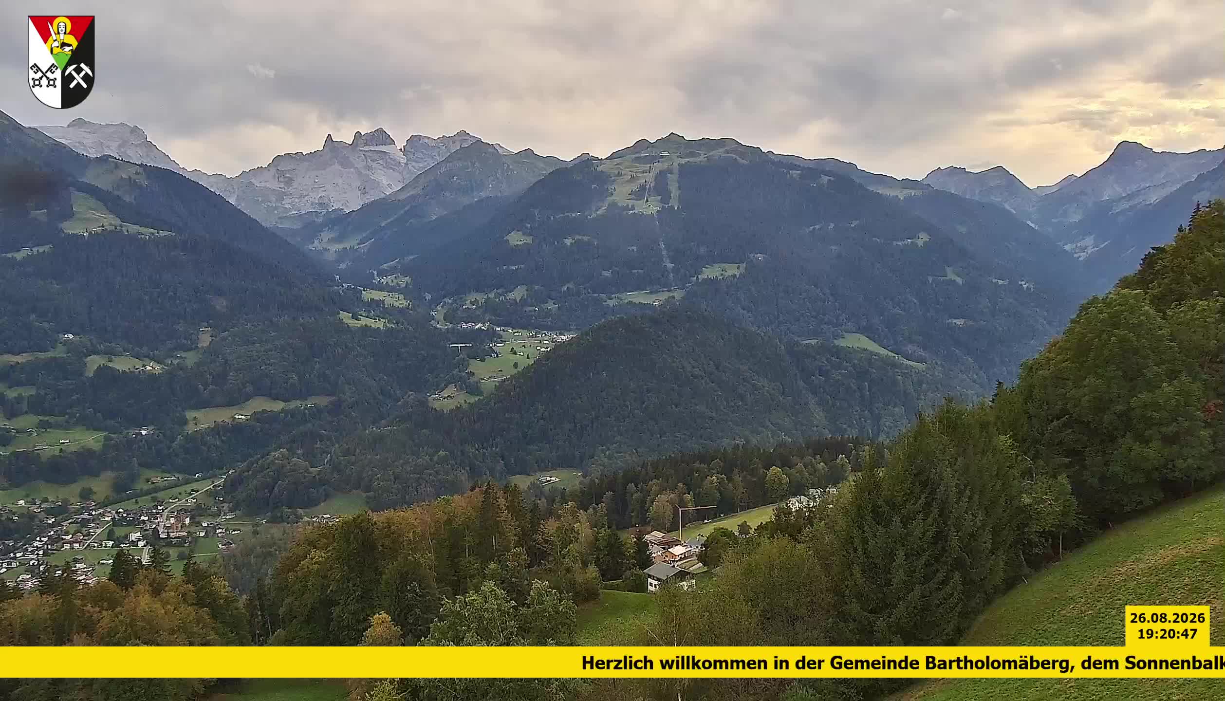 Bartholomäberg | Blick auf Schruns