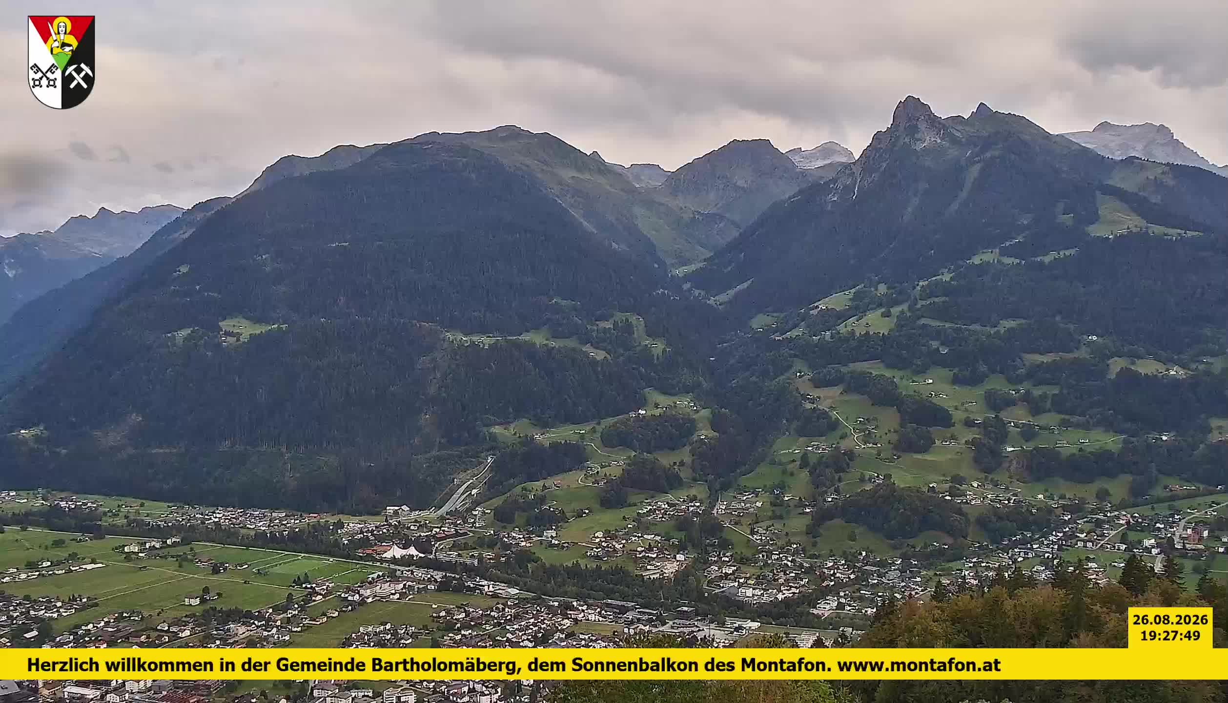 Bartholomäberg | Blick auf Schruns