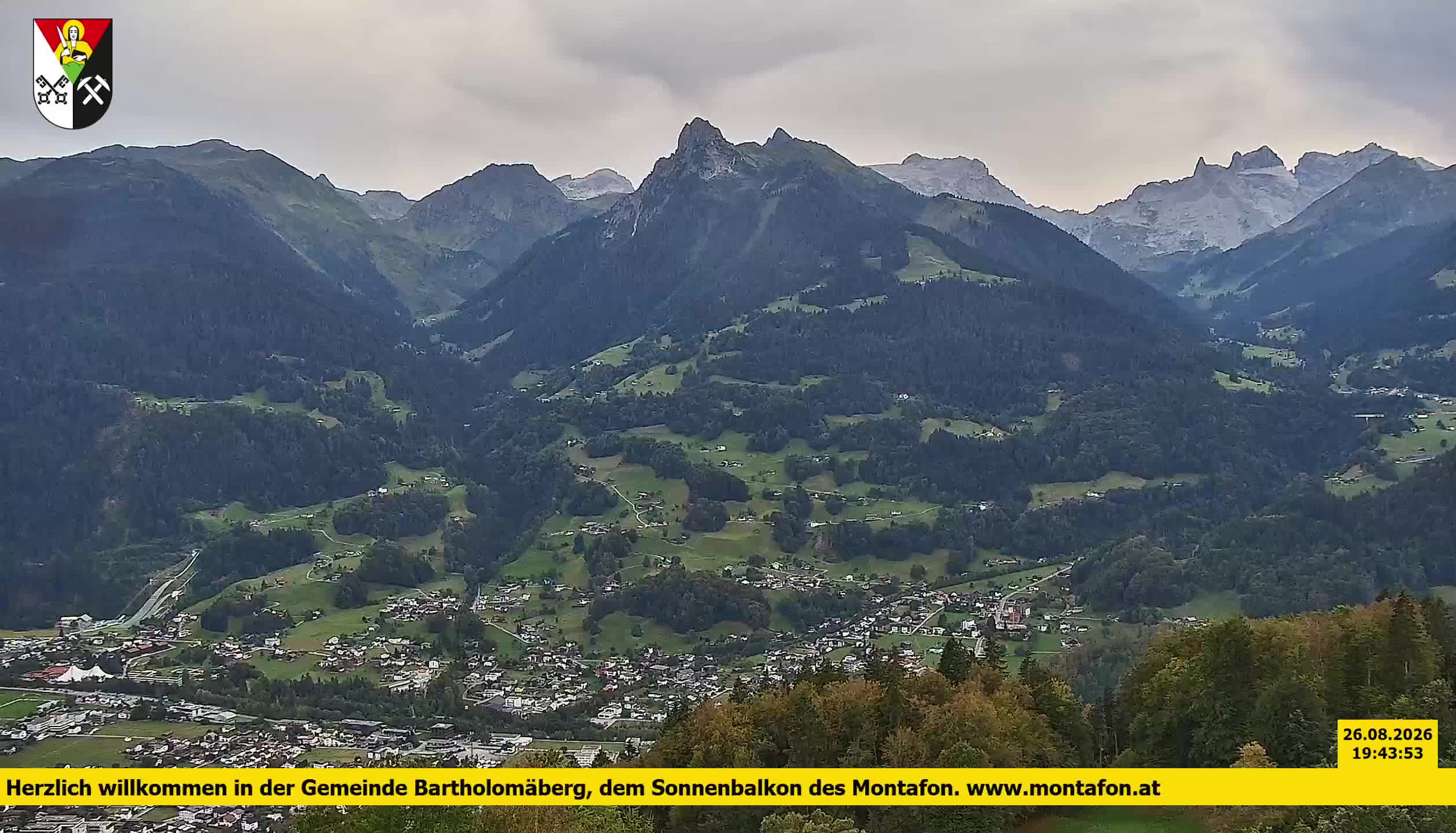 Bartholomäberg | Blick auf Schruns