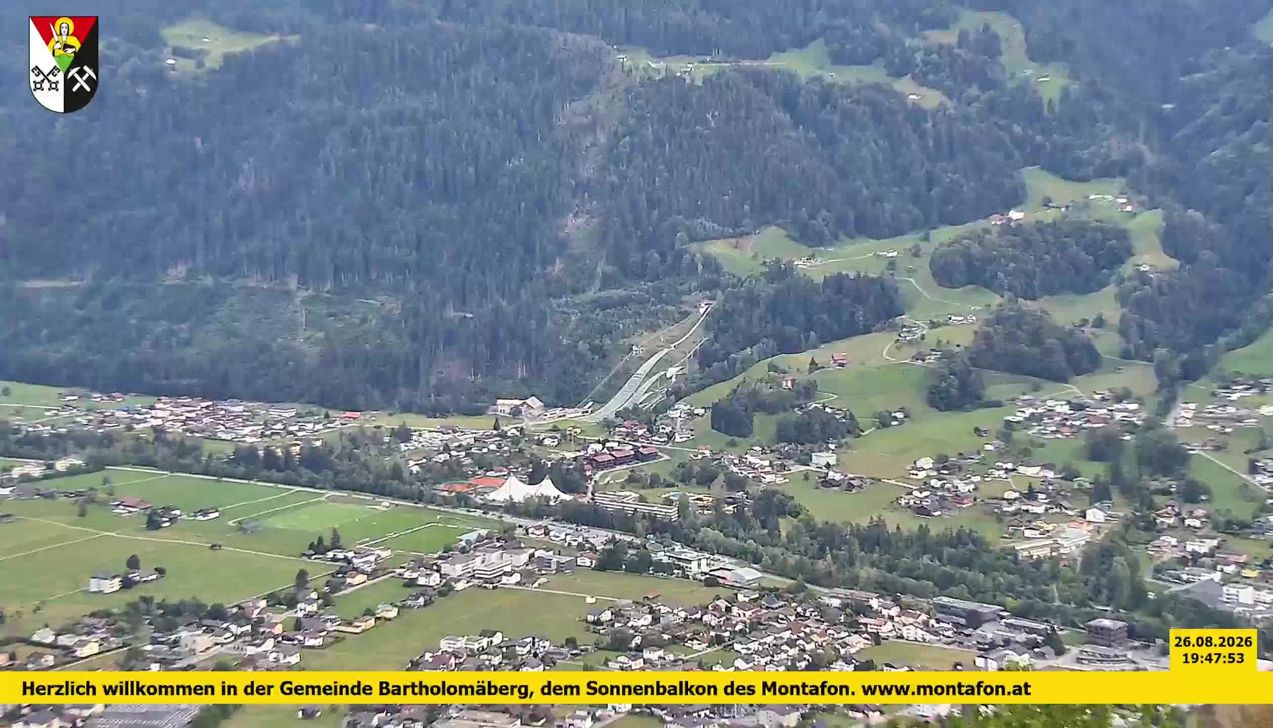 Bartholomäberg | Blick auf Schruns