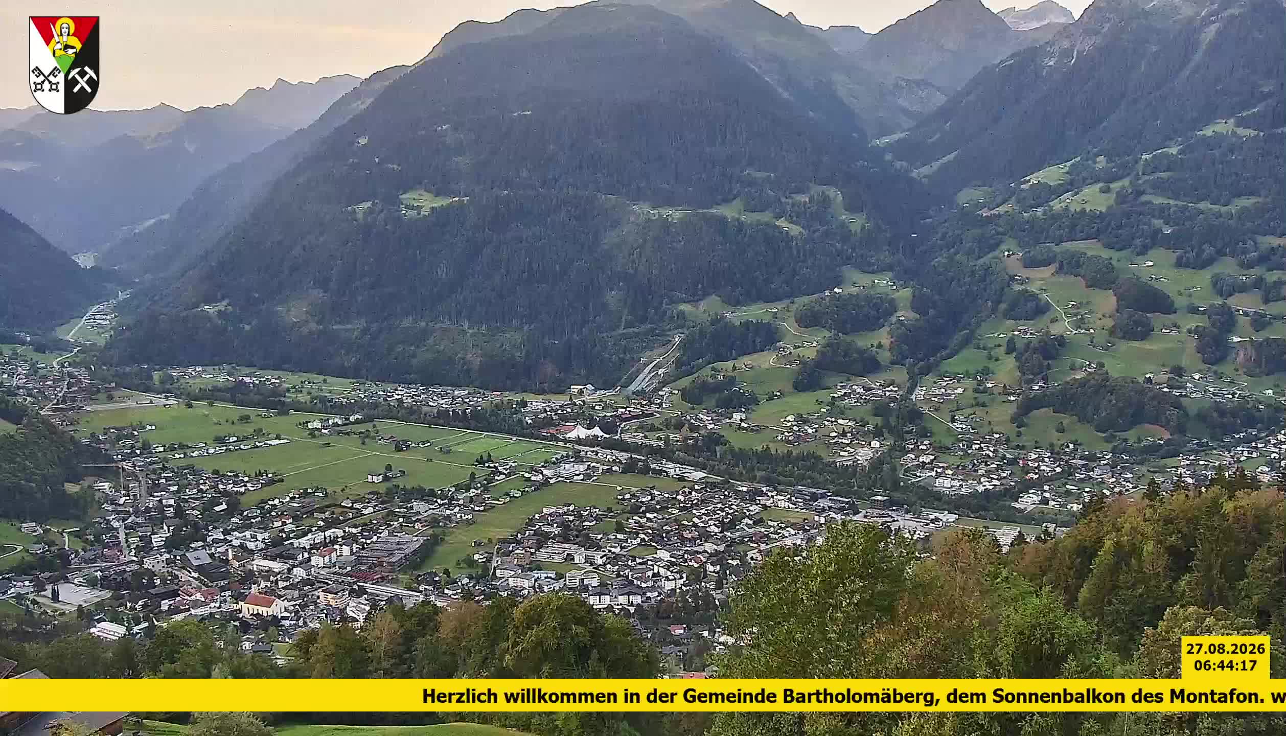 Bartholomäberg | Blick auf Schruns