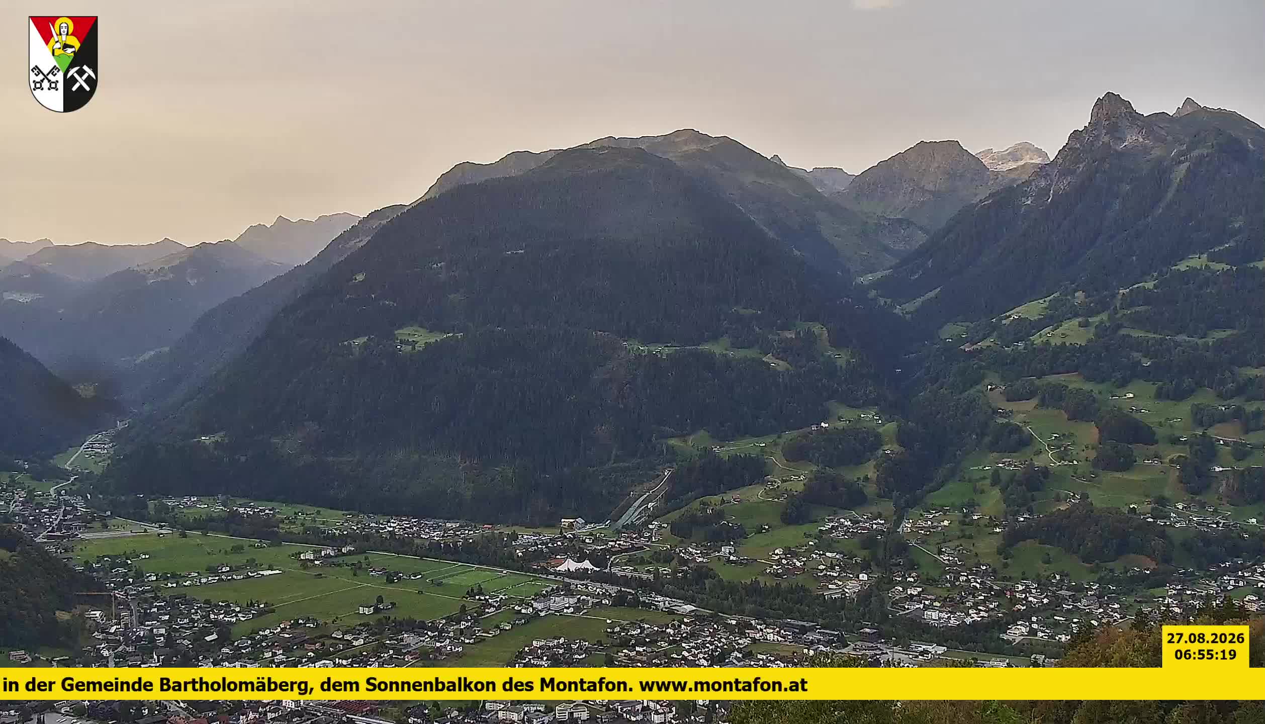 Bartholomäberg | Blick auf Schruns