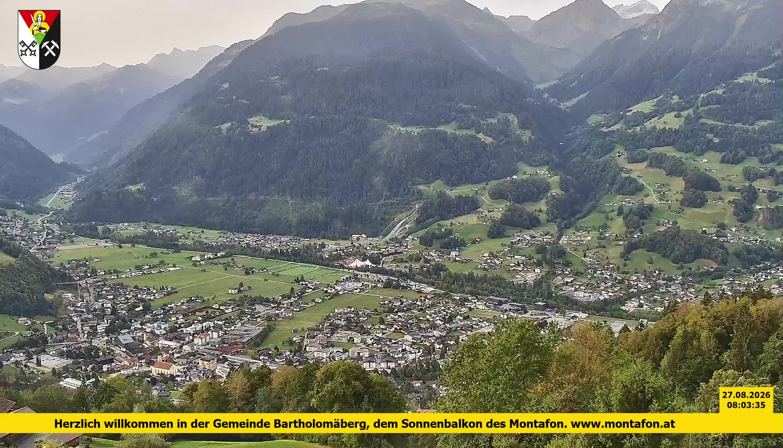 Bartholomäberg | Blick auf Schruns