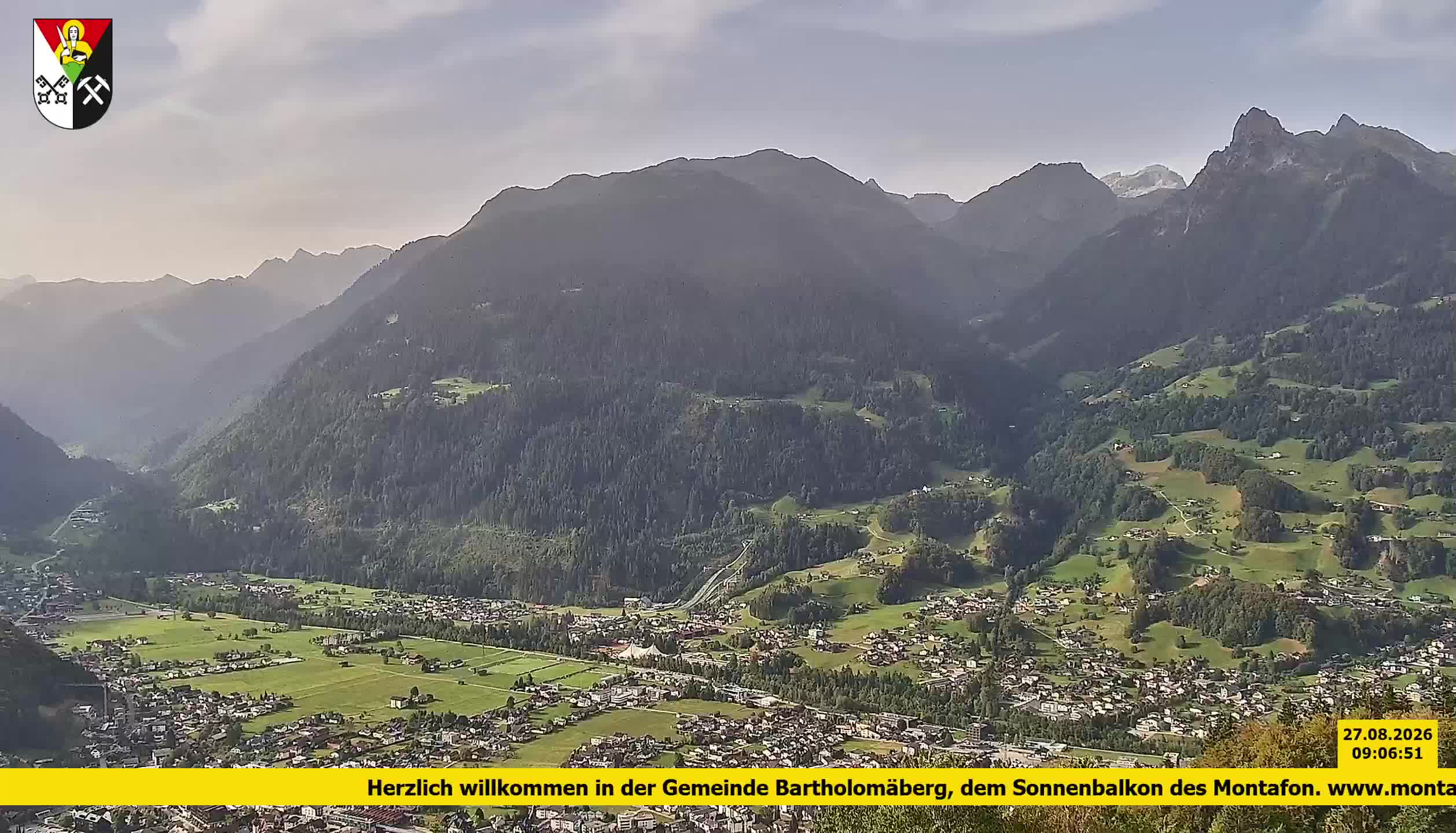 Bartholomäberg | Blick auf Schruns