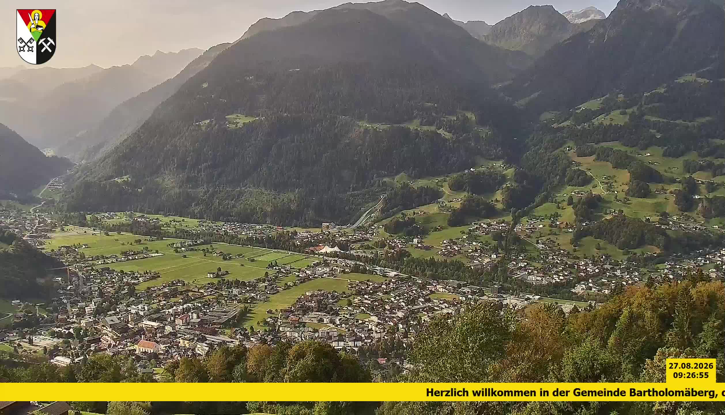 Bartholomäberg | Blick auf Schruns