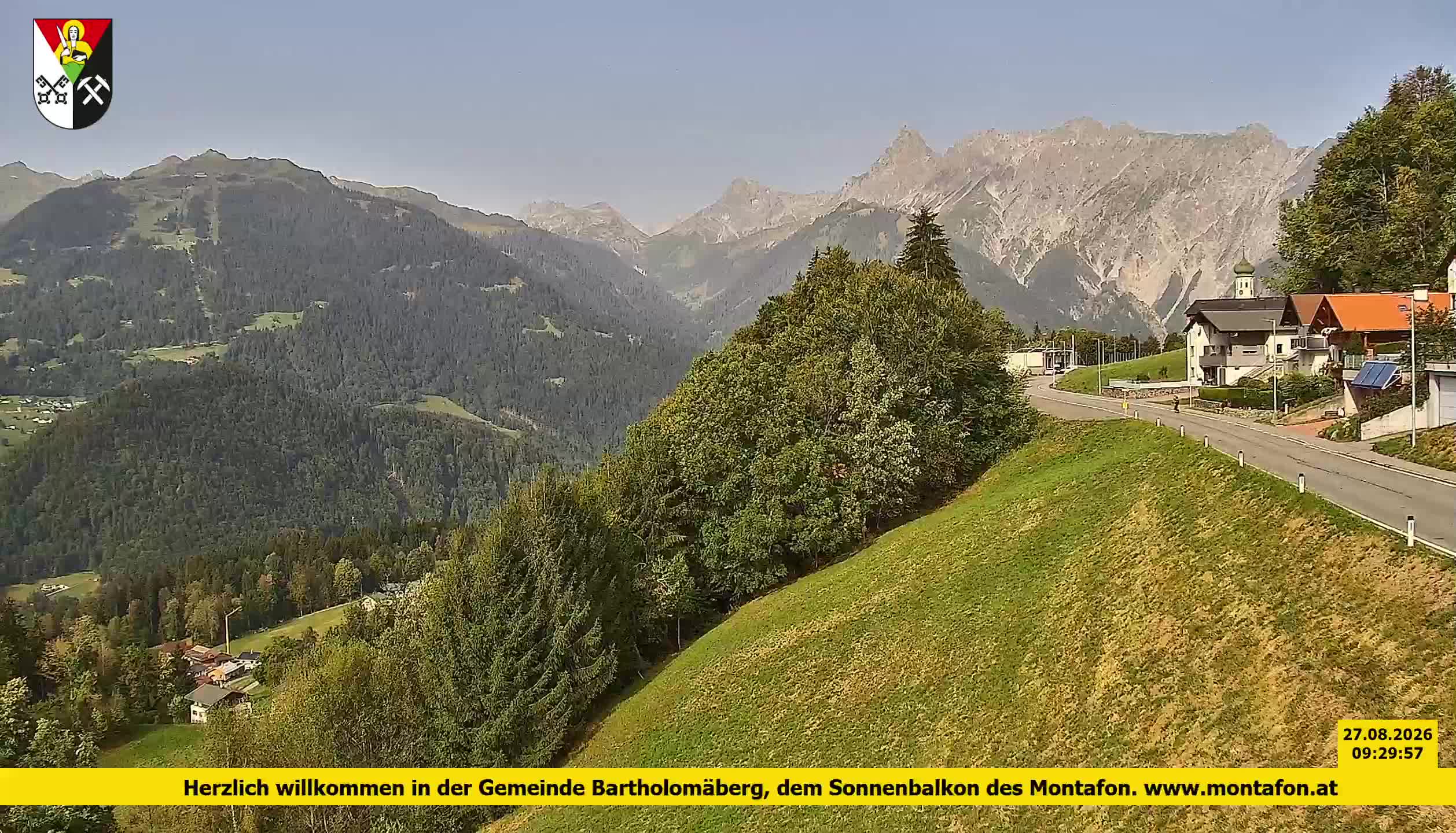 Bartholomäberg | Blick auf Schruns