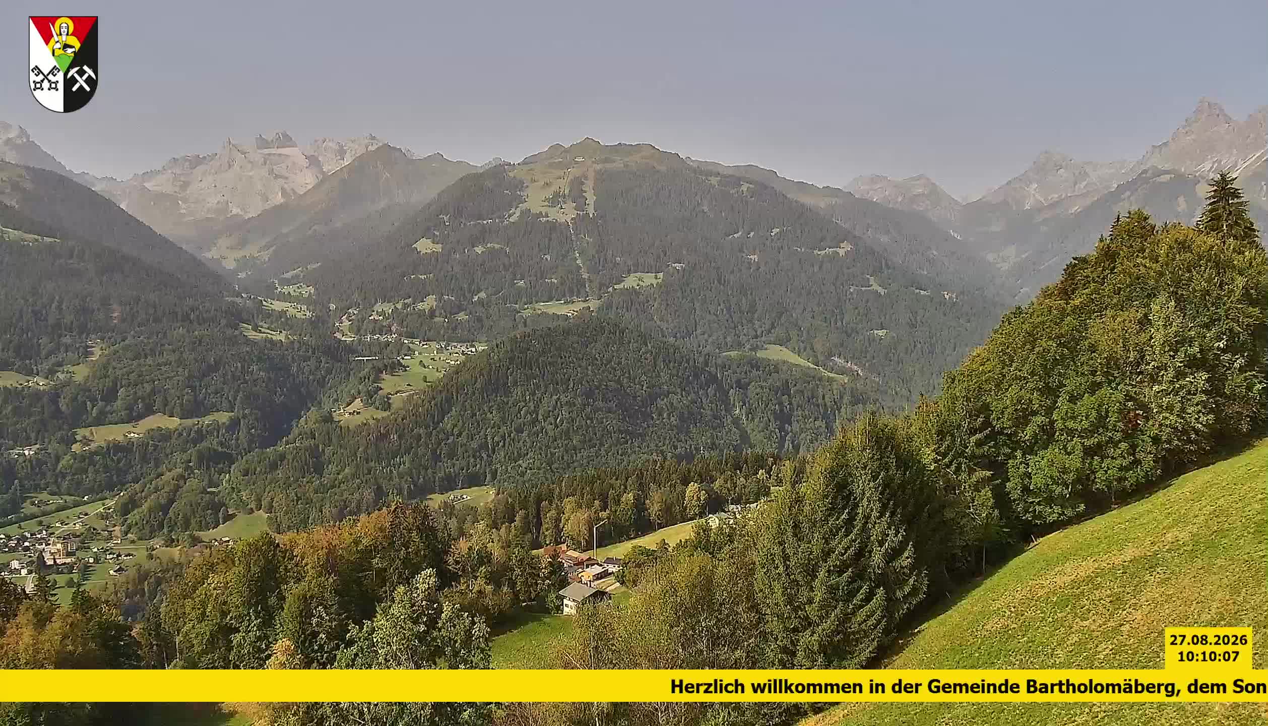 Bartholomäberg | Blick auf Schruns