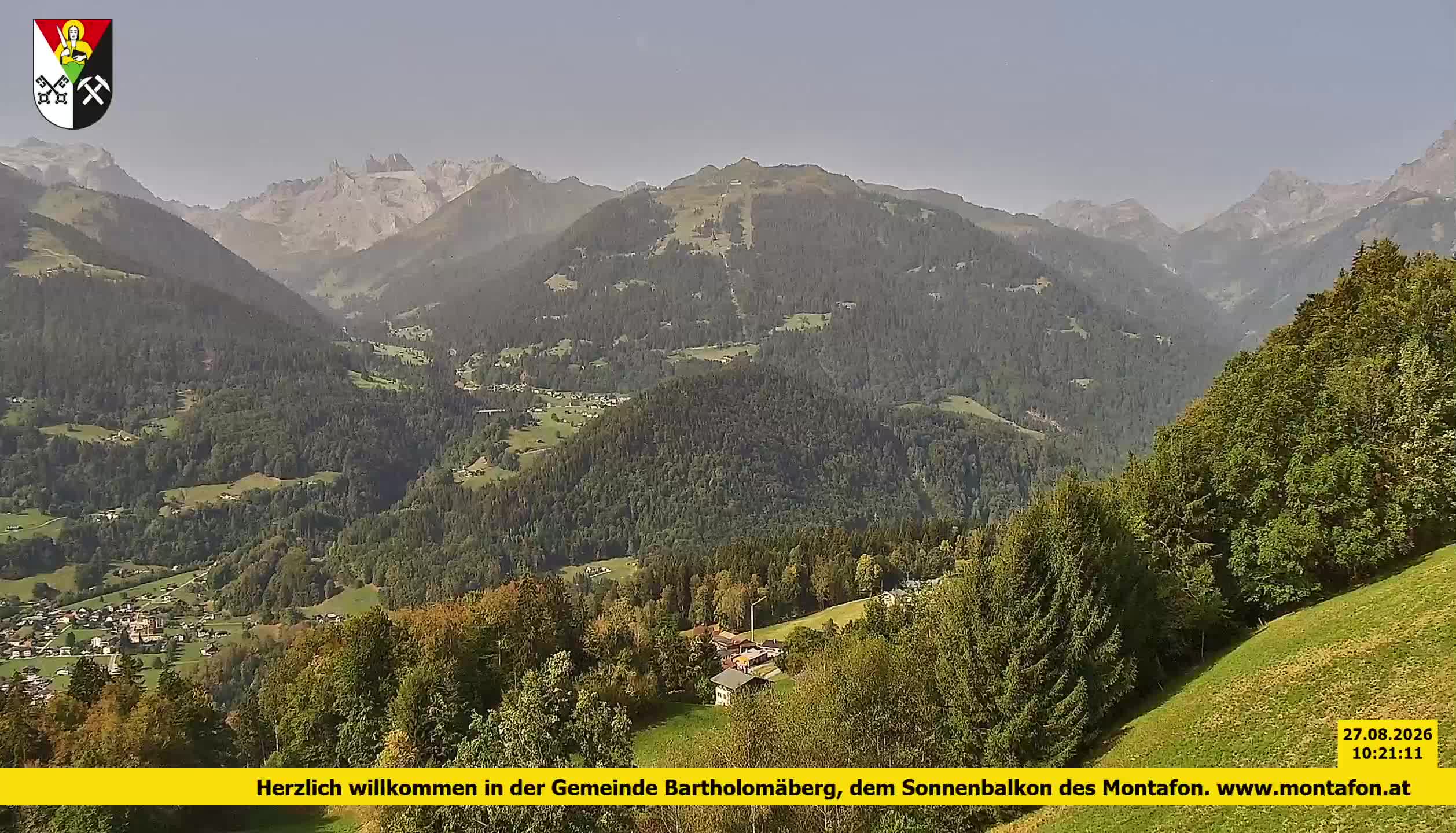 Bartholomäberg | Blick auf Schruns