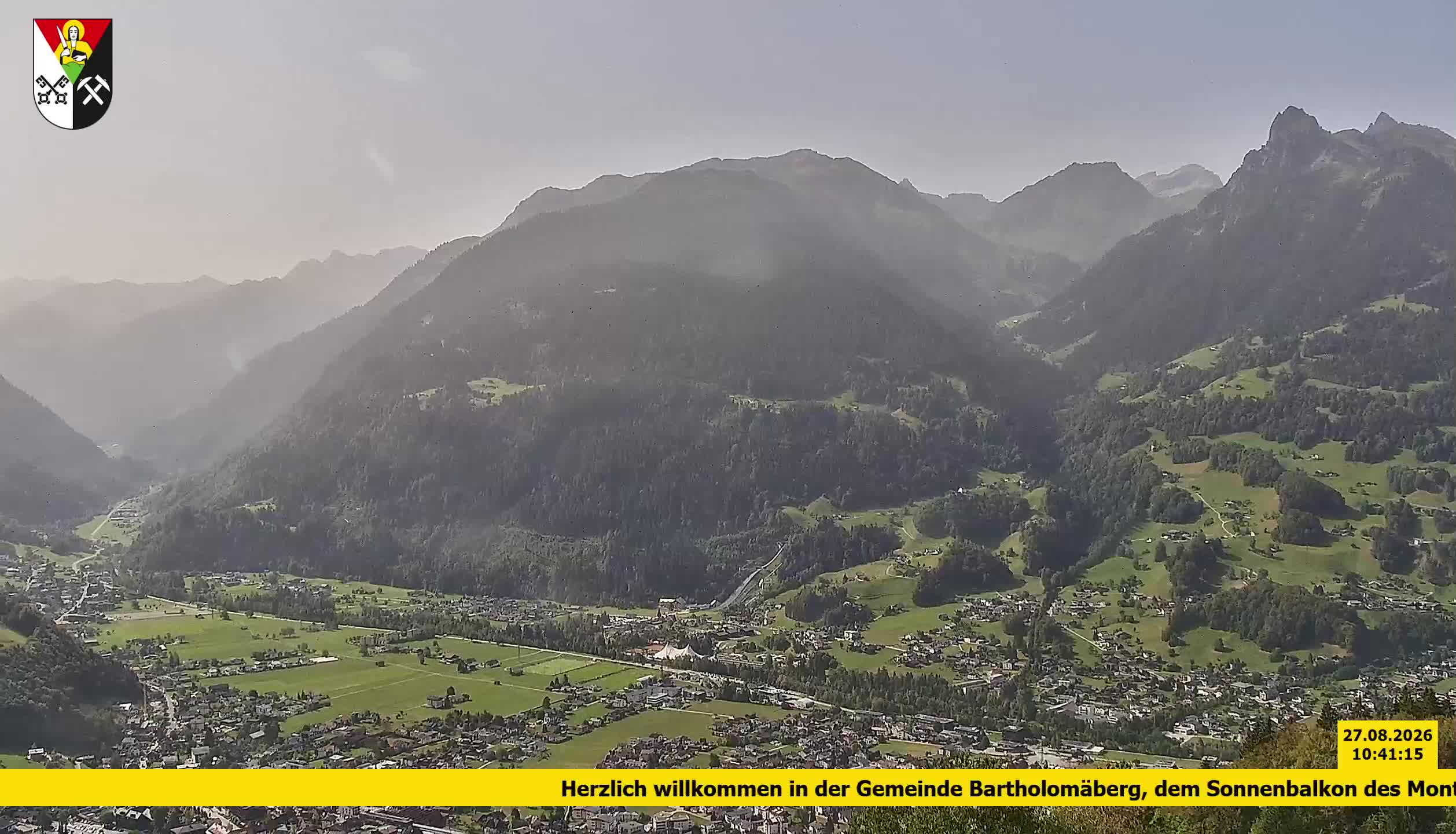 Bartholomäberg | Blick auf Schruns