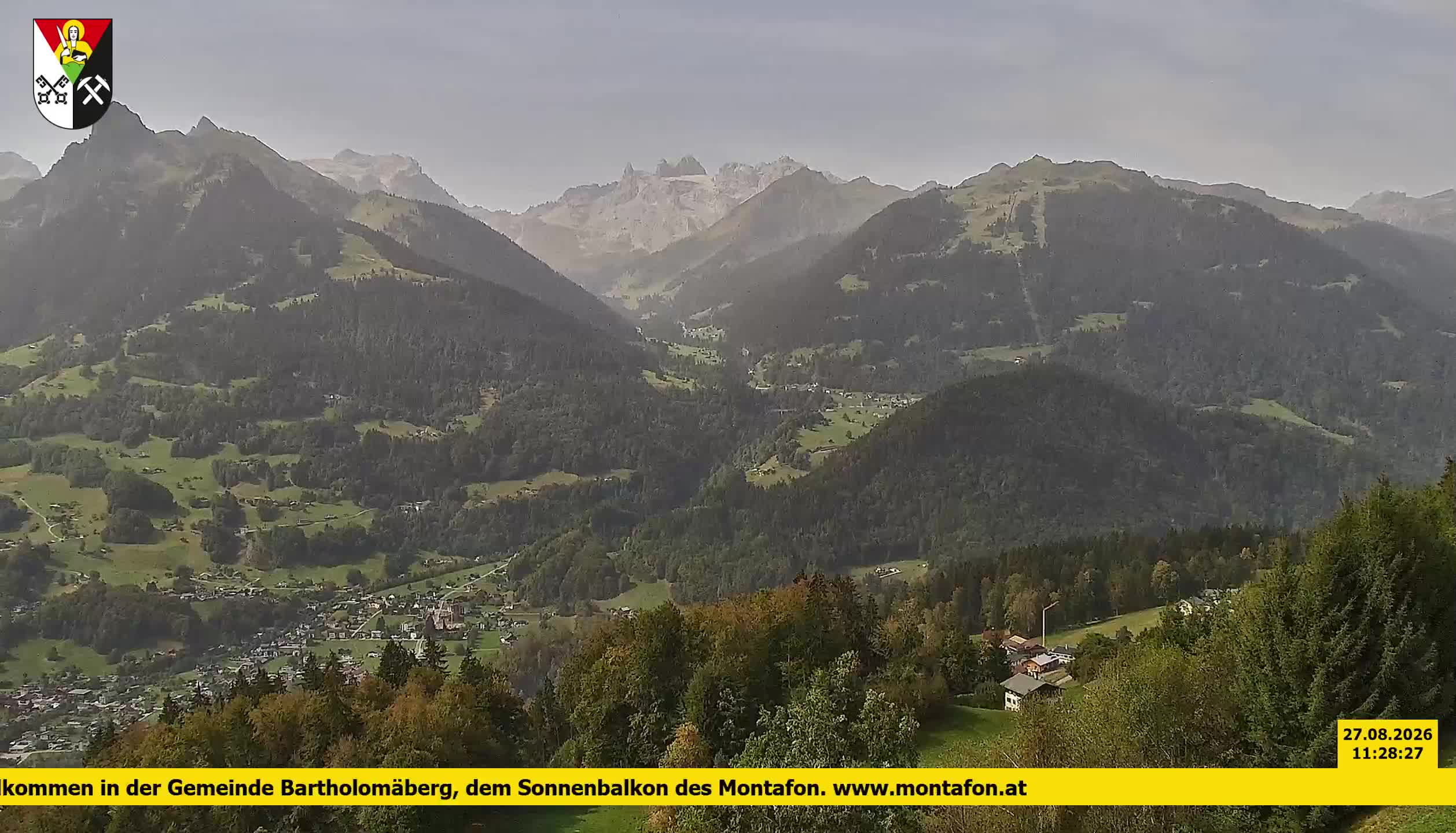 Bartholomäberg | Blick auf Schruns