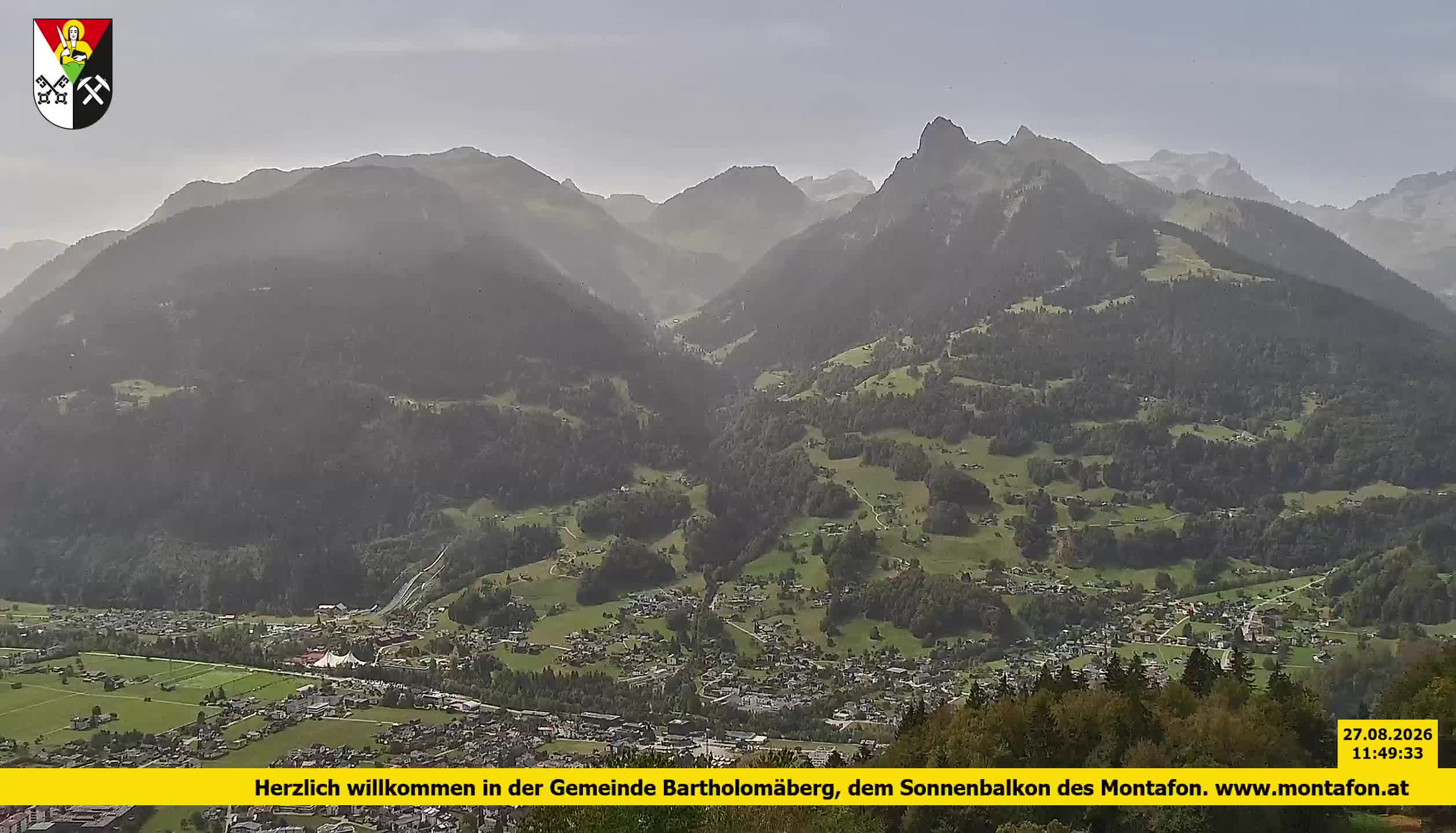 Bartholomäberg | Blick auf Schruns