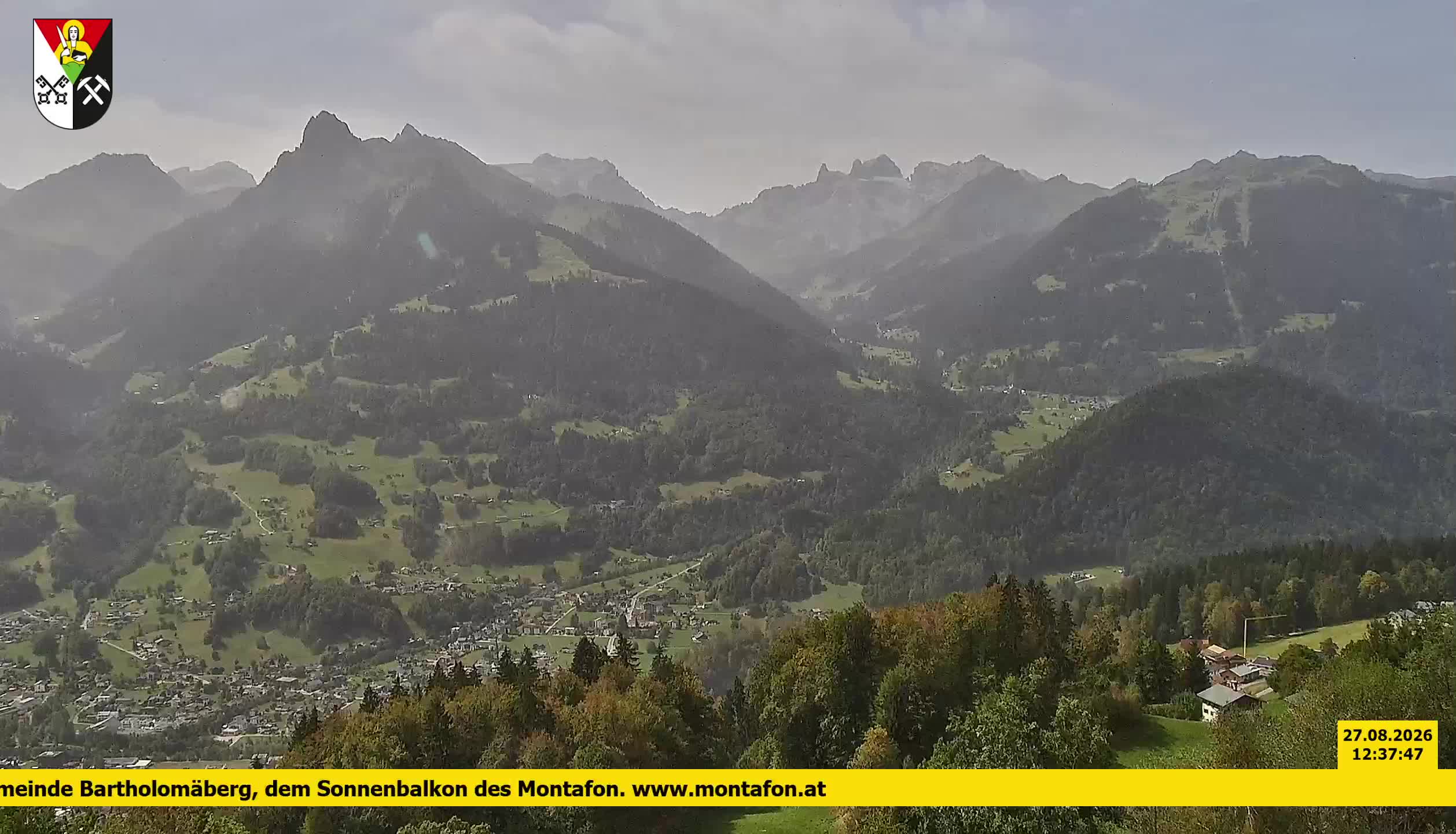 Bartholomäberg | Blick auf Schruns