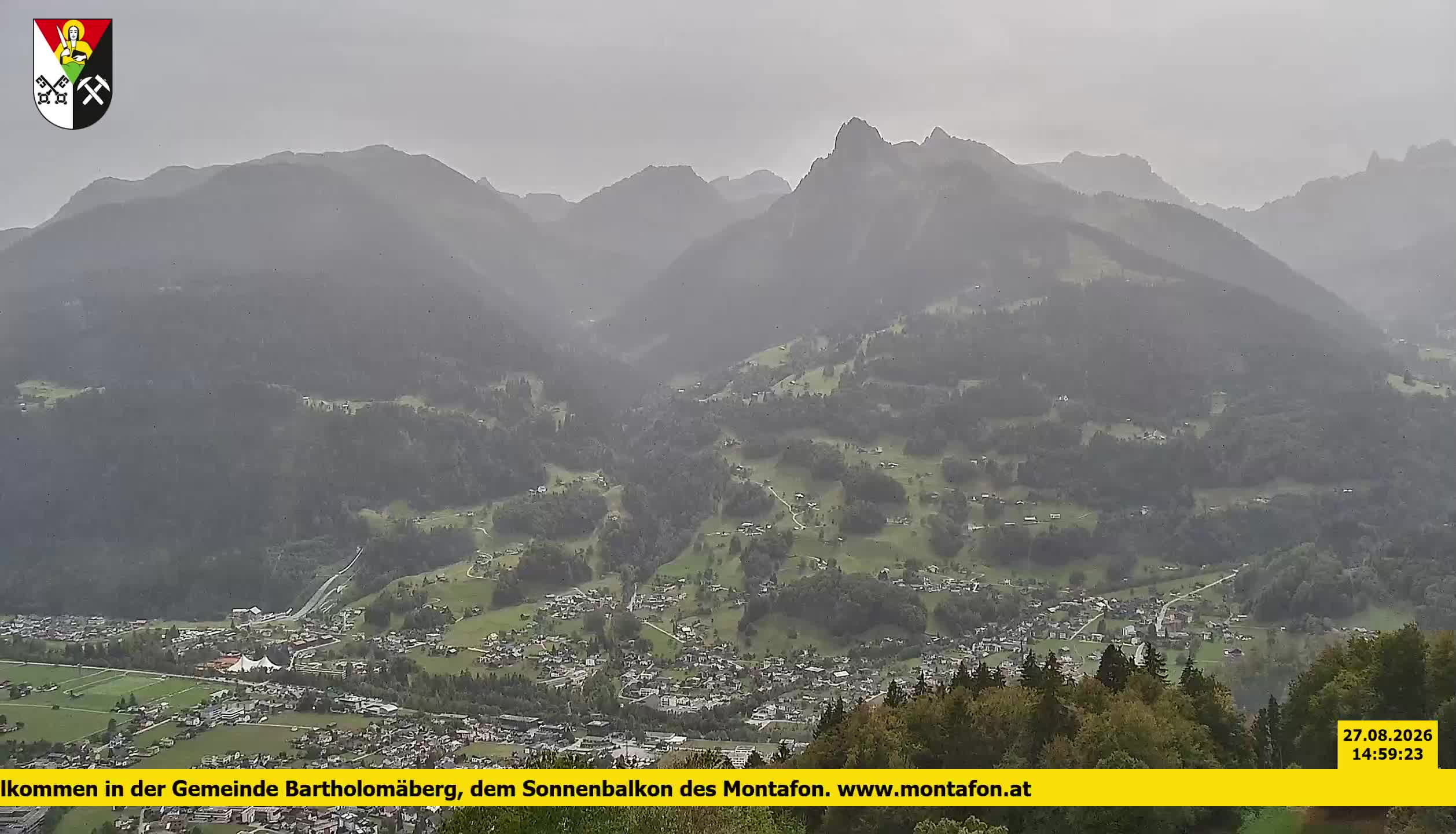 Bartholomäberg | Blick auf Schruns