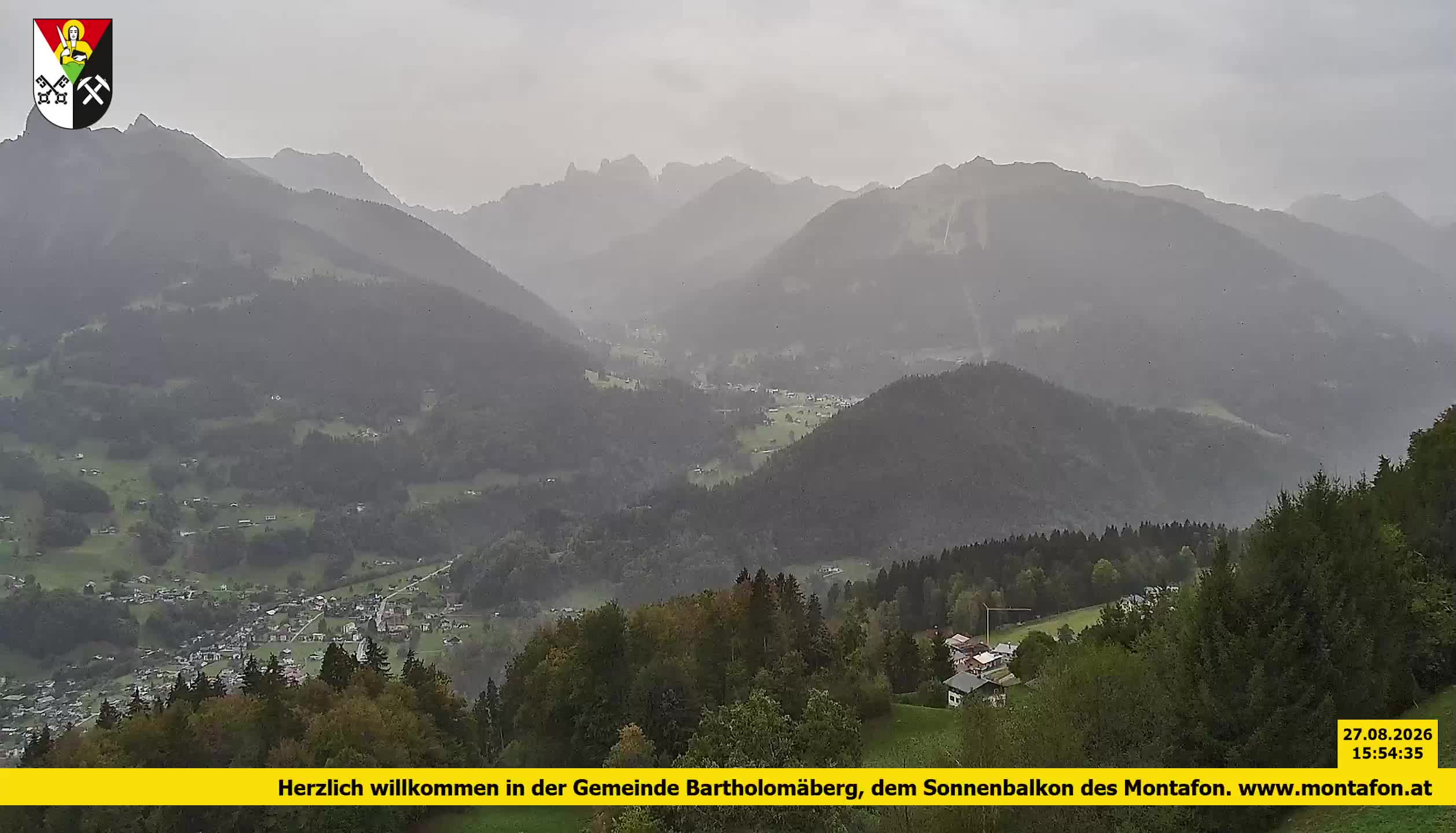 Bartholomäberg | Blick auf Schruns
