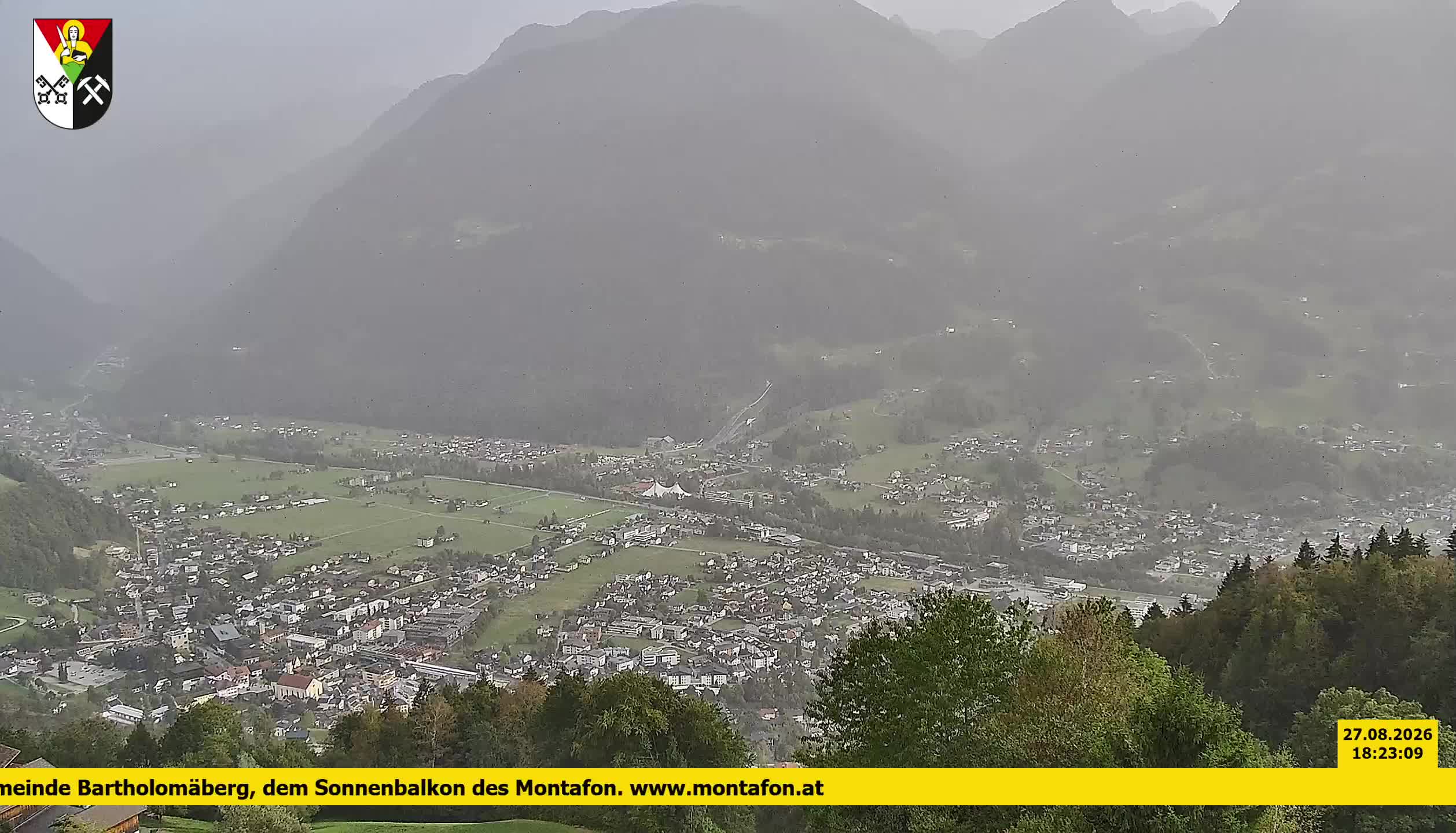 Bartholomäberg | Blick auf Schruns