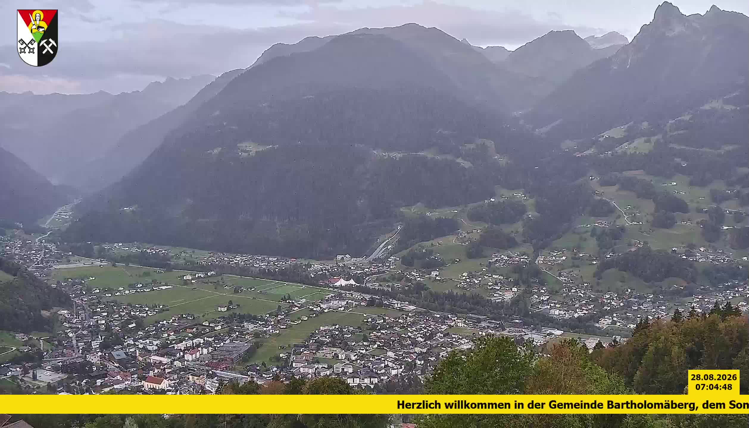 Bartholomäberg | Blick auf Schruns