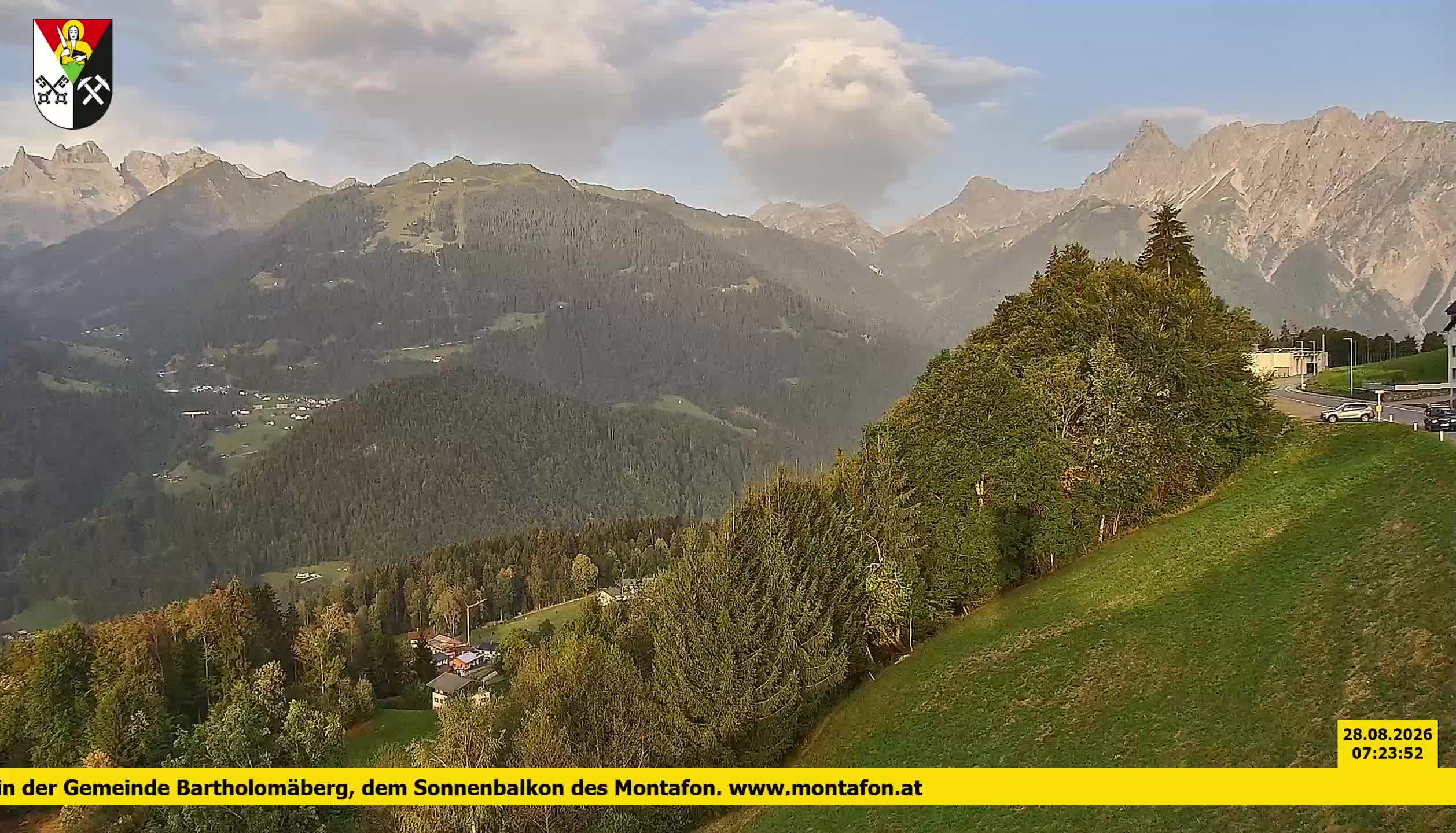 Bartholomäberg | Blick auf Schruns
