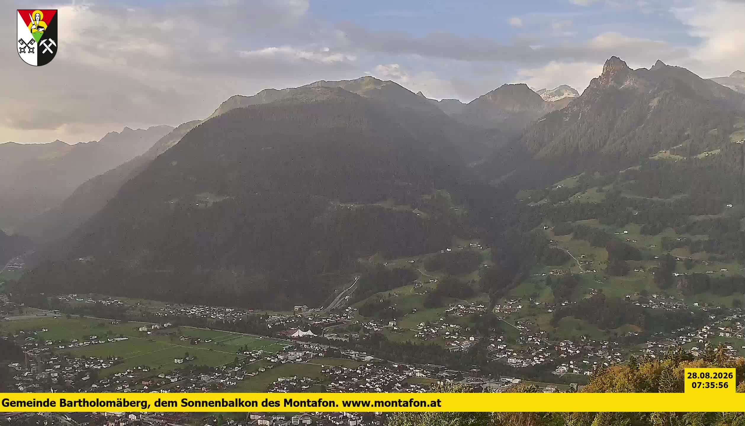 Bartholomäberg | Blick auf Schruns