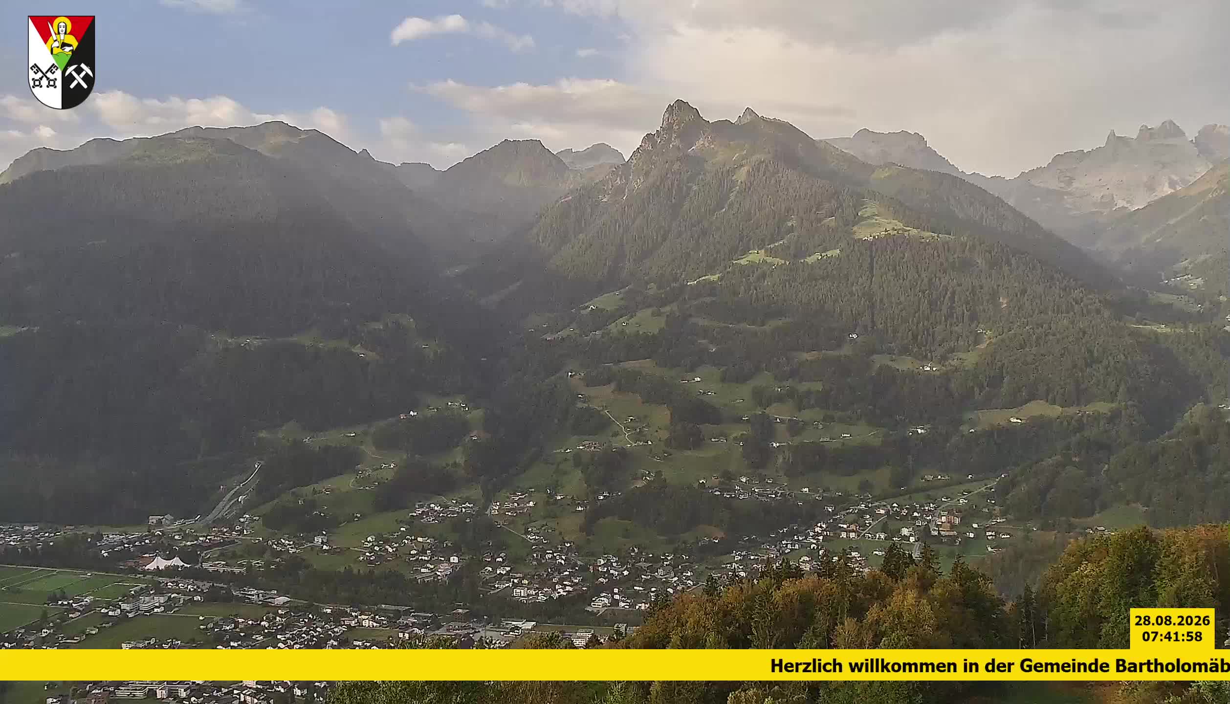 Bartholomäberg | Blick auf Schruns