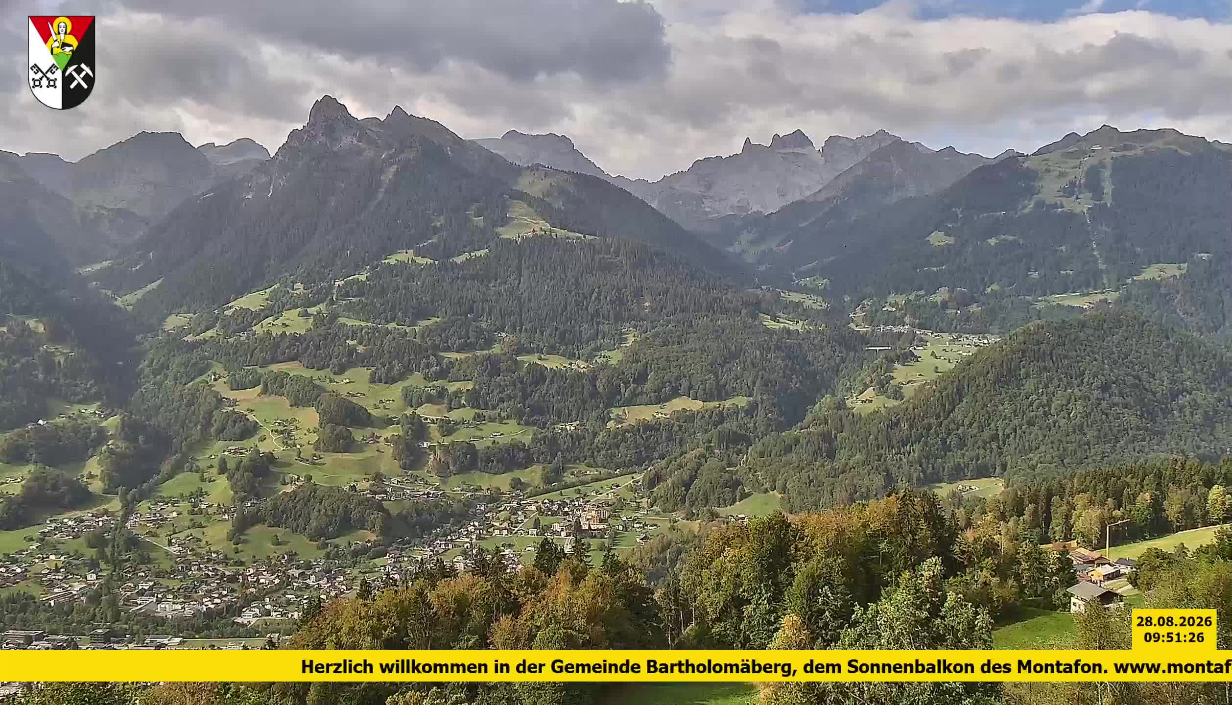 Bartholomäberg | Blick auf Schruns
