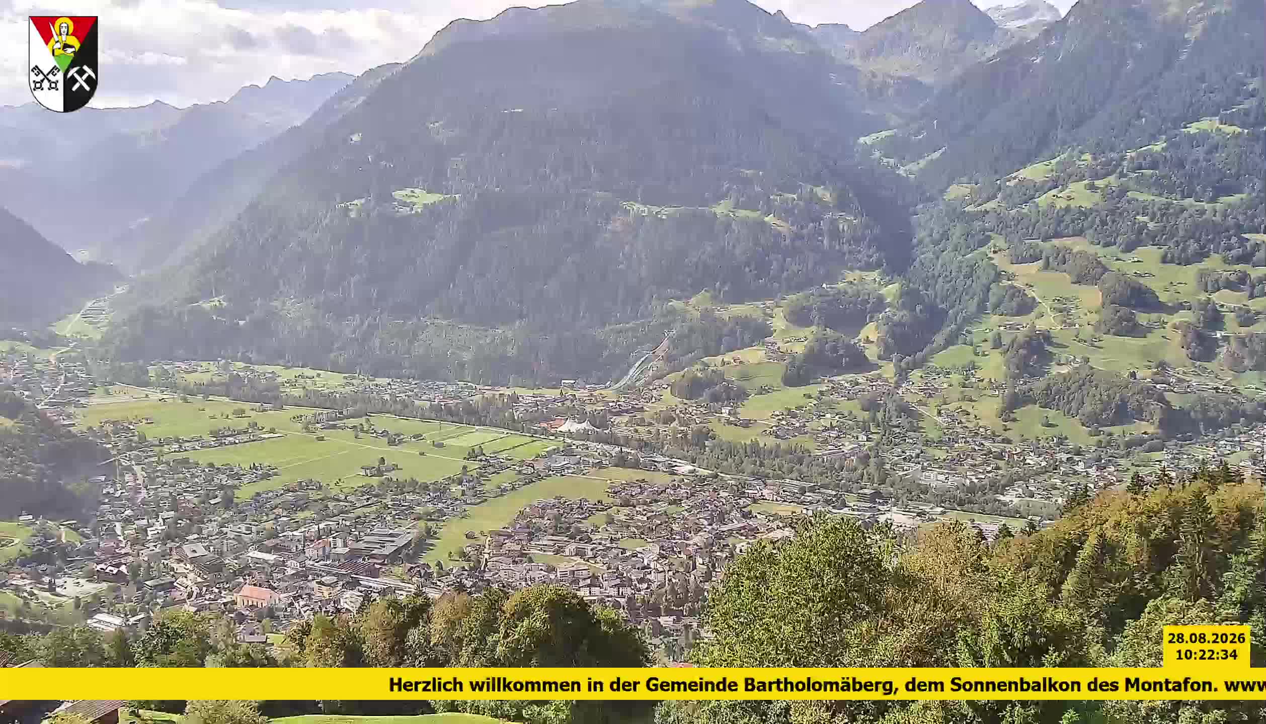 Bartholomäberg | Blick auf Schruns