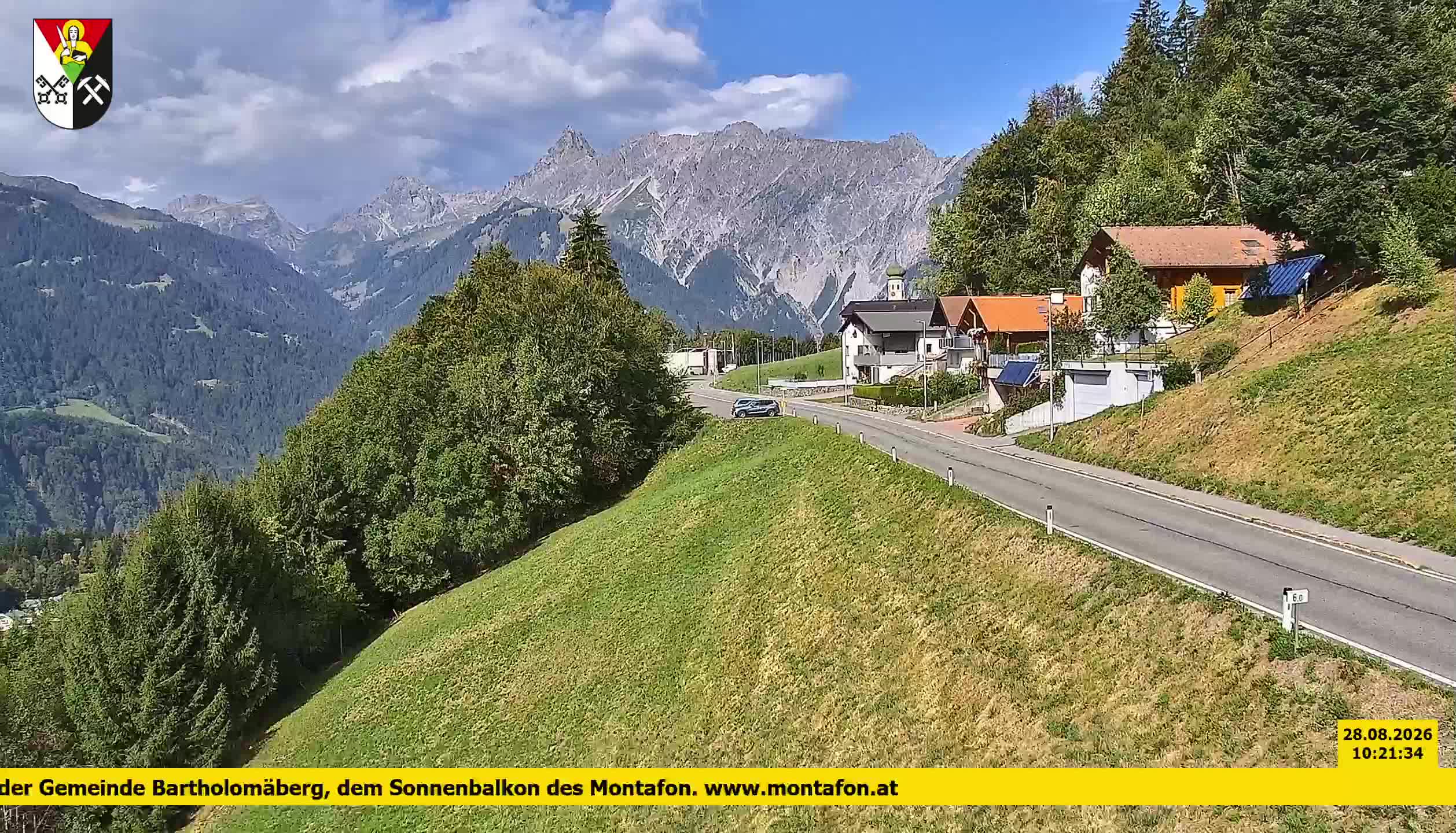 Bartholomäberg | Blick auf Schruns