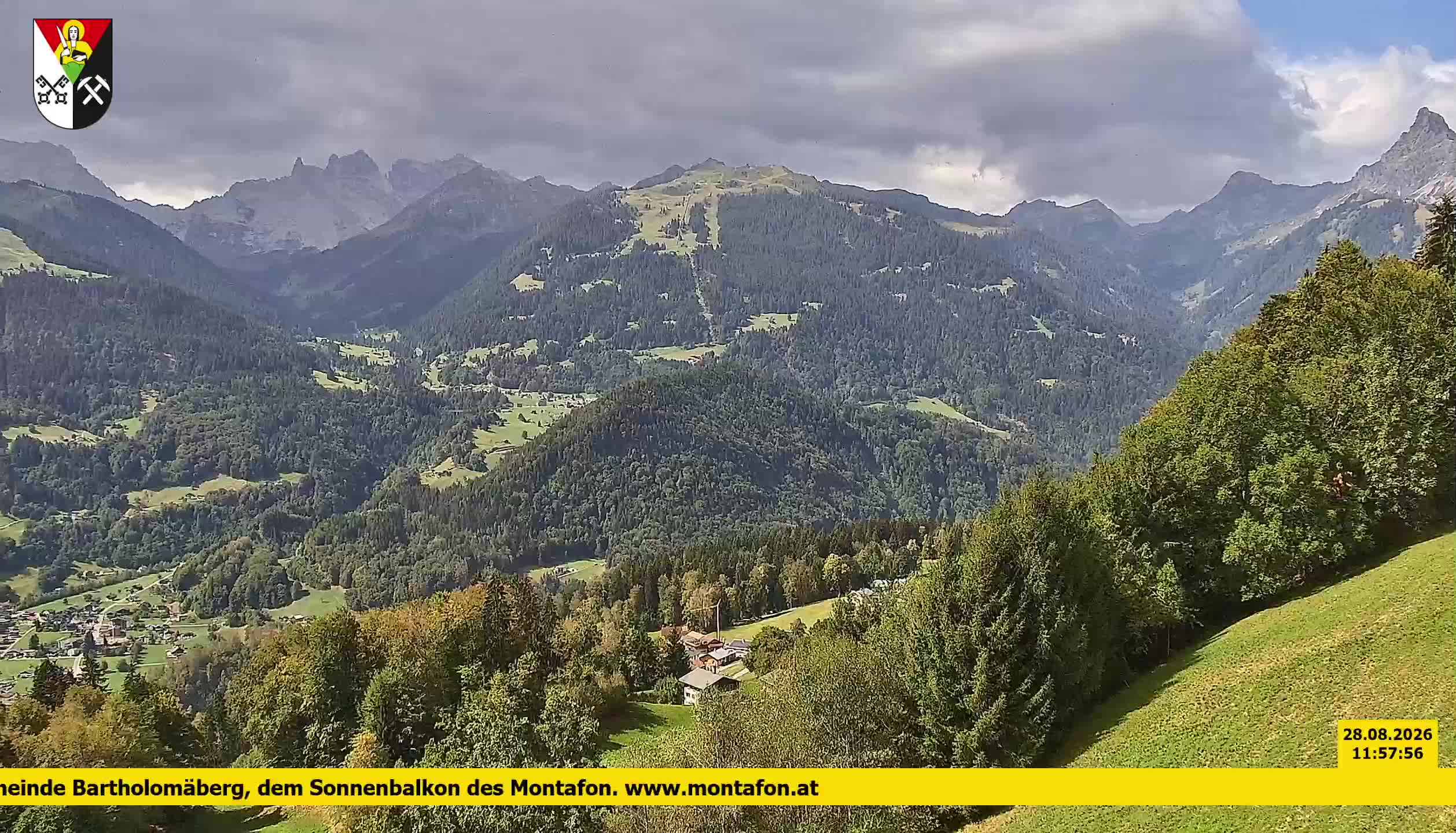 Bartholomäberg | Blick auf Schruns