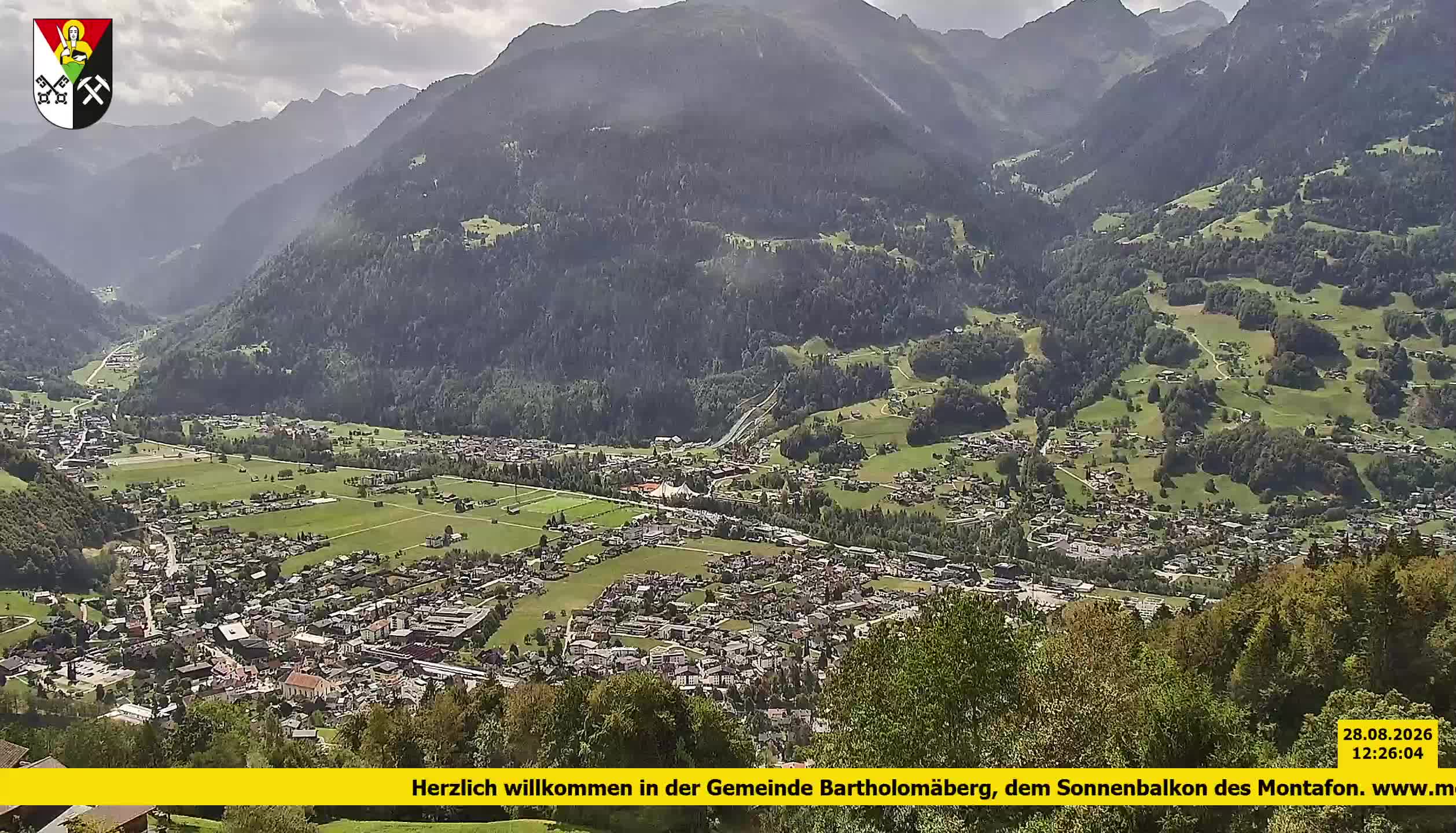 Bartholomäberg | Blick auf Schruns