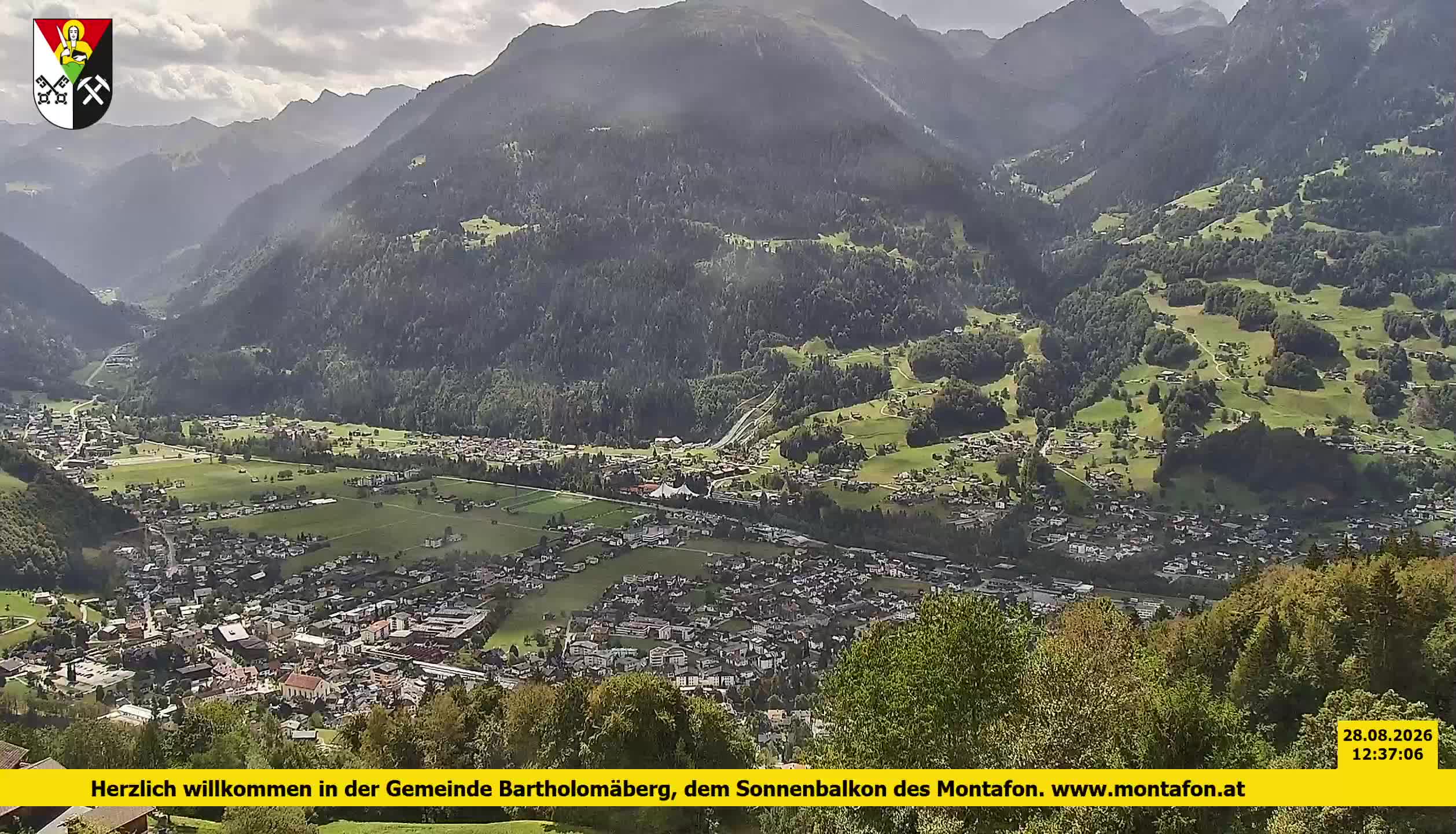 Bartholomäberg | Blick auf Schruns