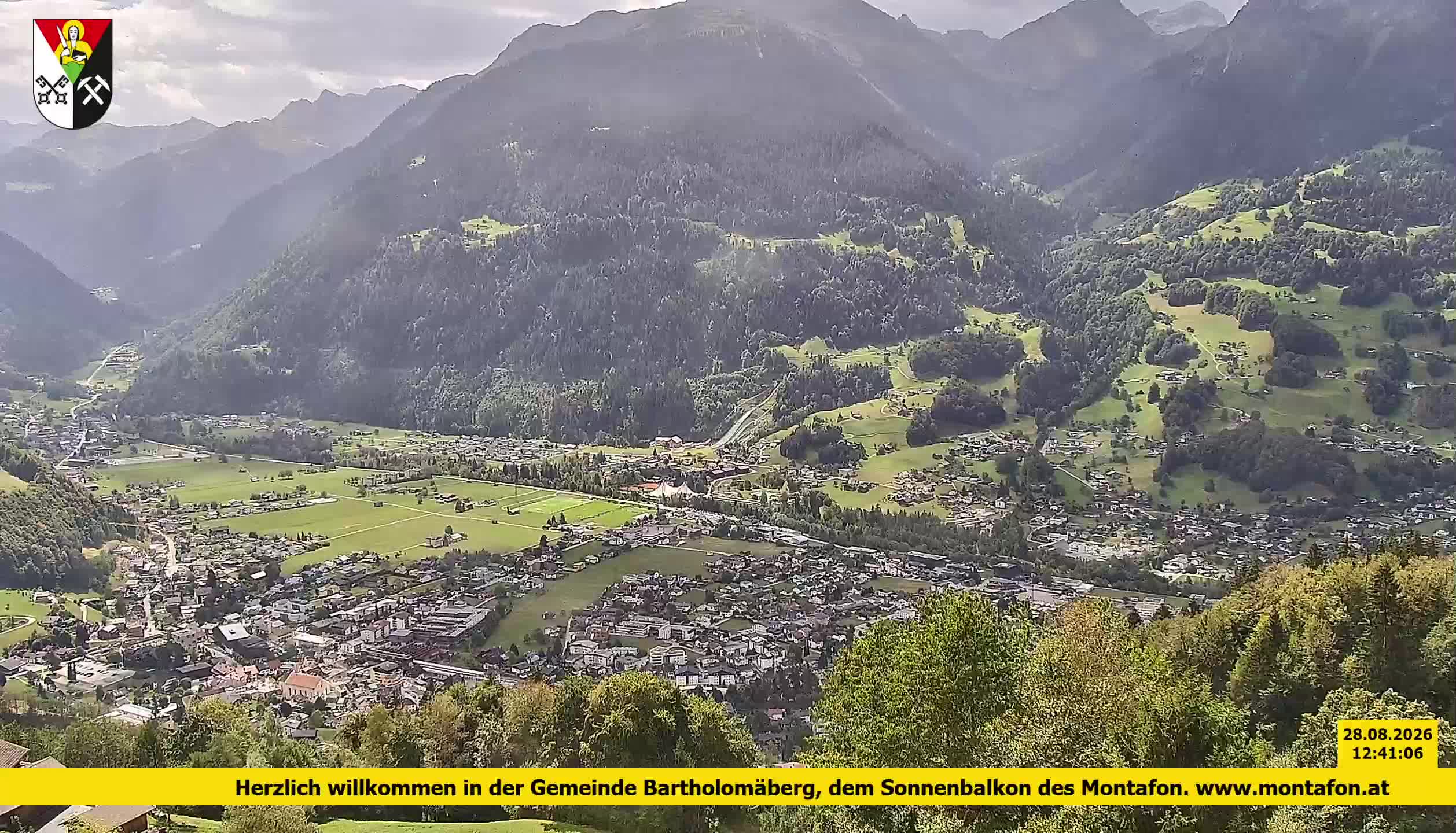 Bartholomäberg | Blick auf Schruns