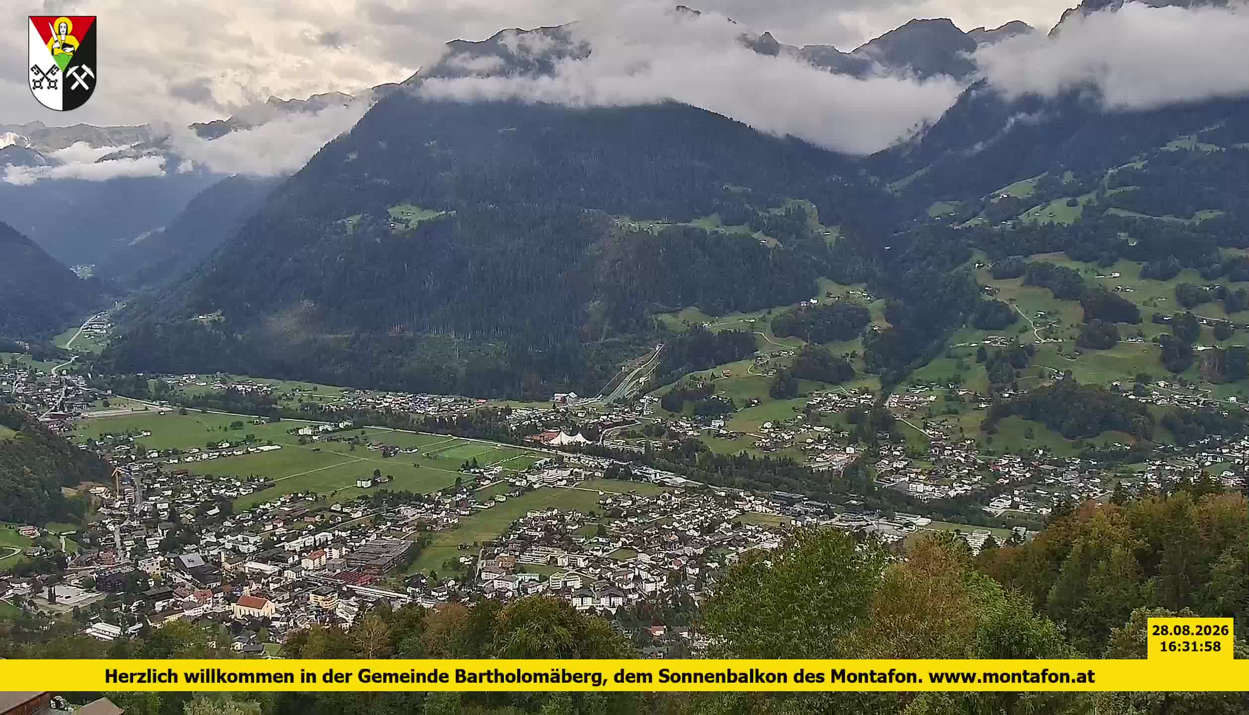 Bartholomäberg | Blick auf Schruns
