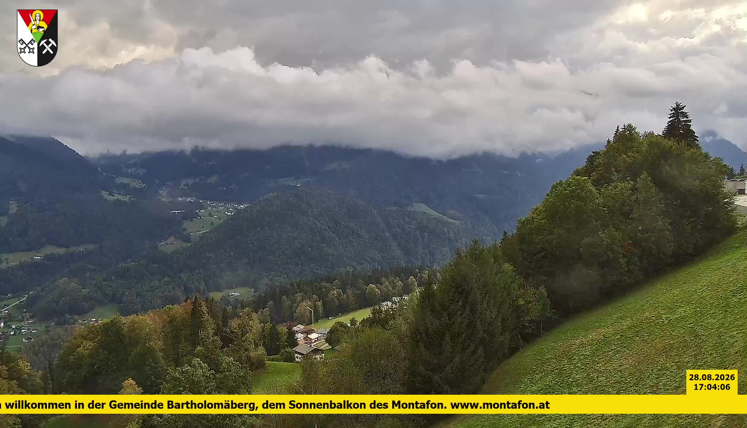Bartholomäberg | Blick auf Schruns
