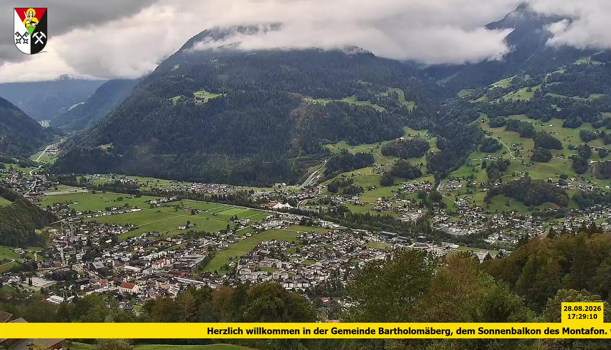 Bartholomäberg | Blick auf Schruns