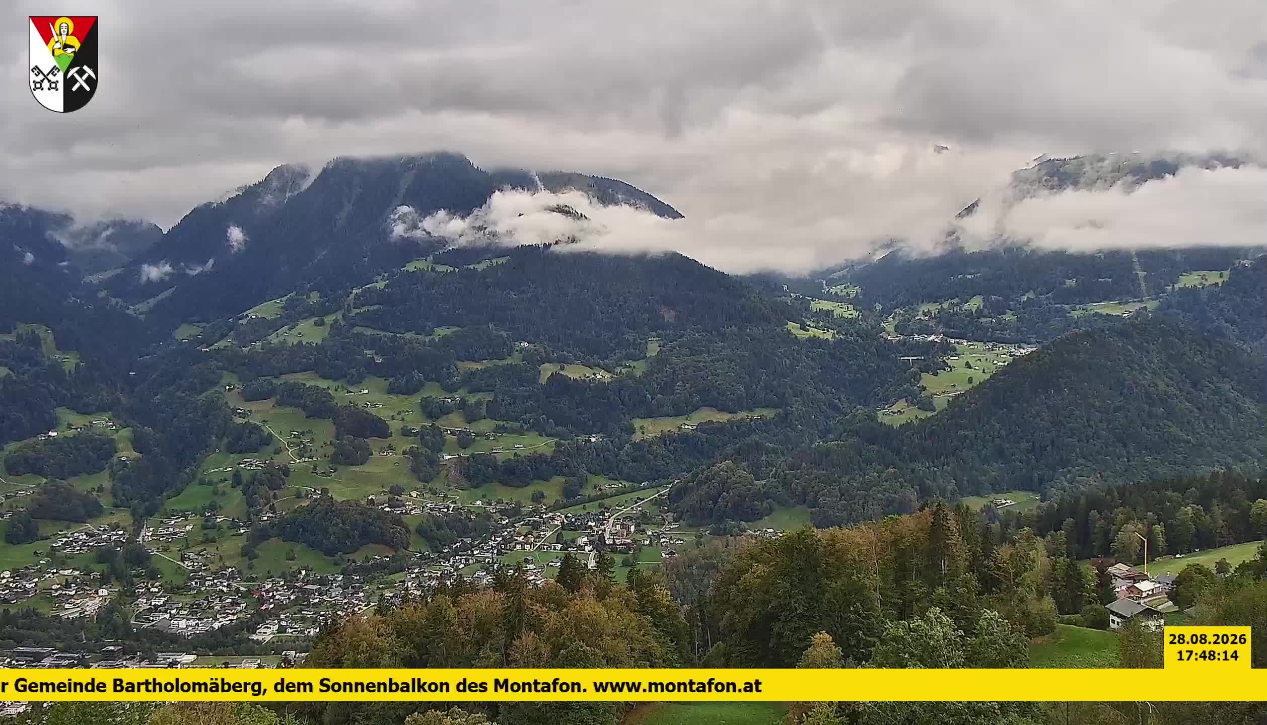 Bartholomäberg | Blick auf Schruns