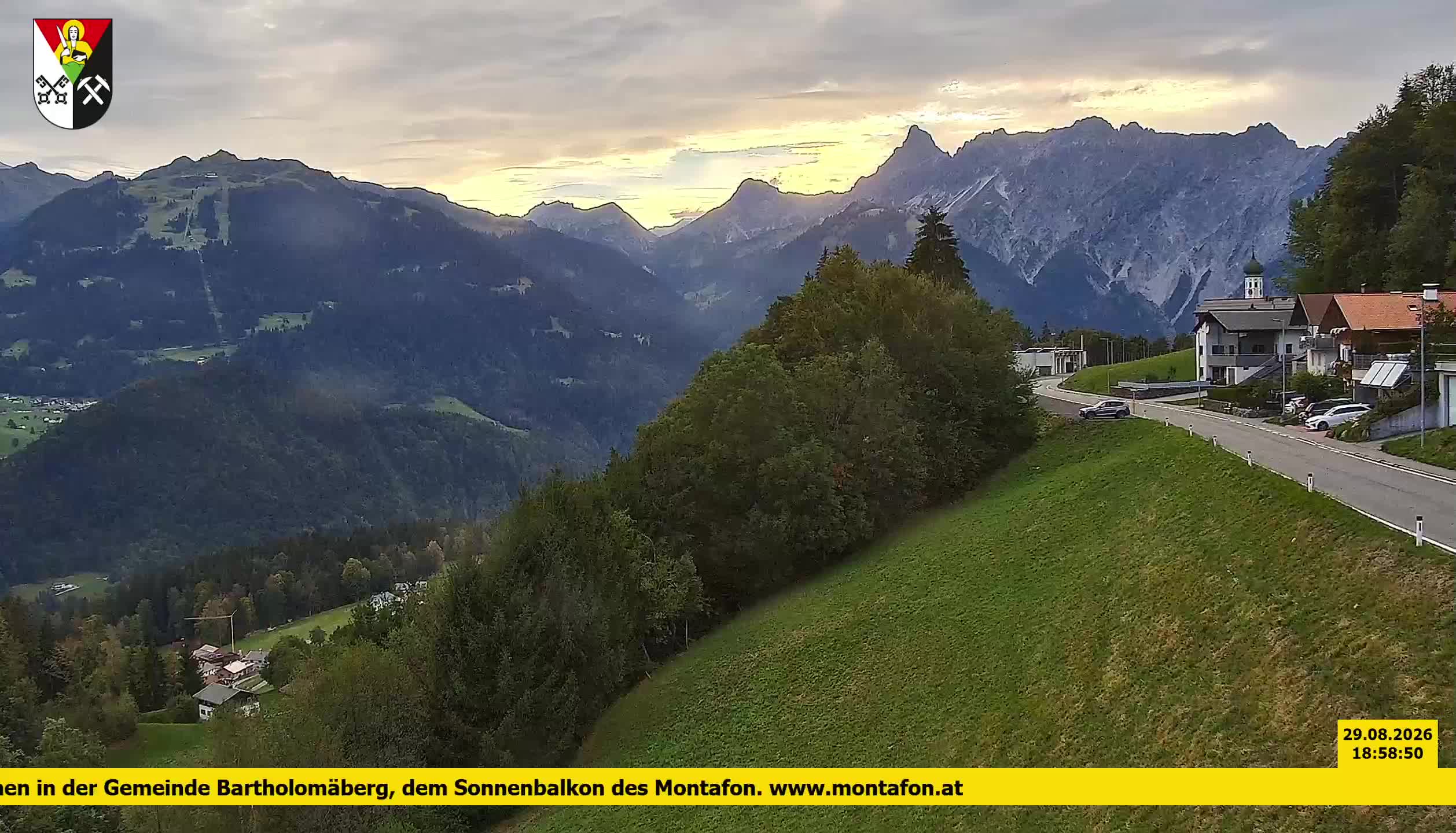 Bartholomäberg | Blick auf Schruns