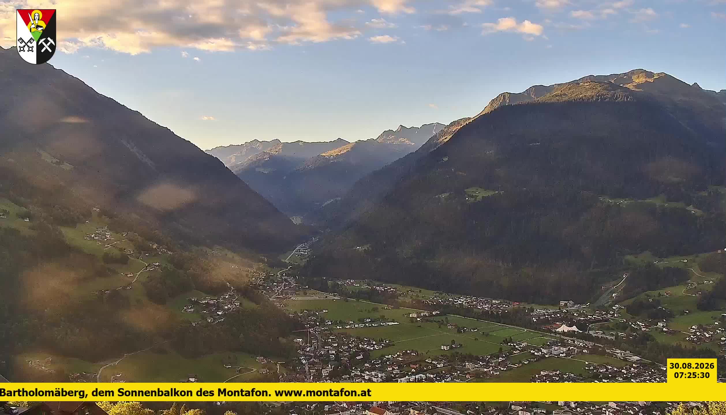 Bartholomäberg | Blick auf Schruns