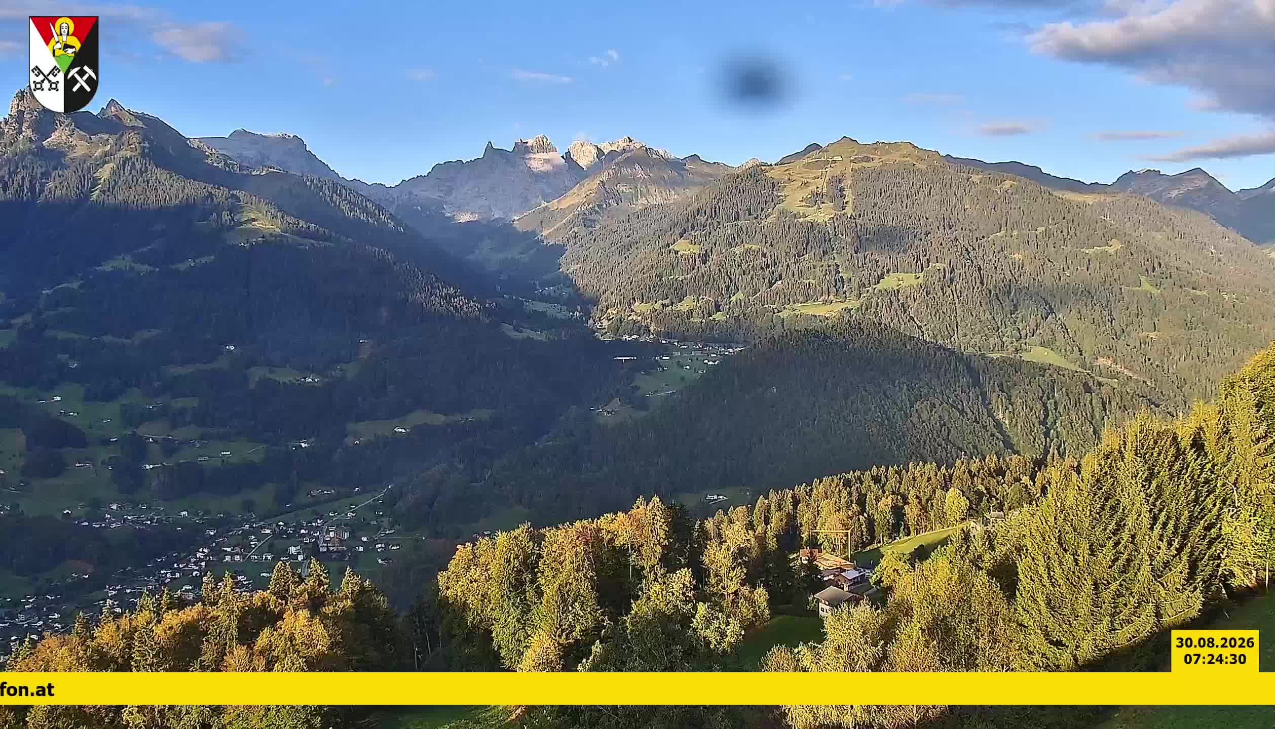 Bartholomäberg | Blick auf Schruns