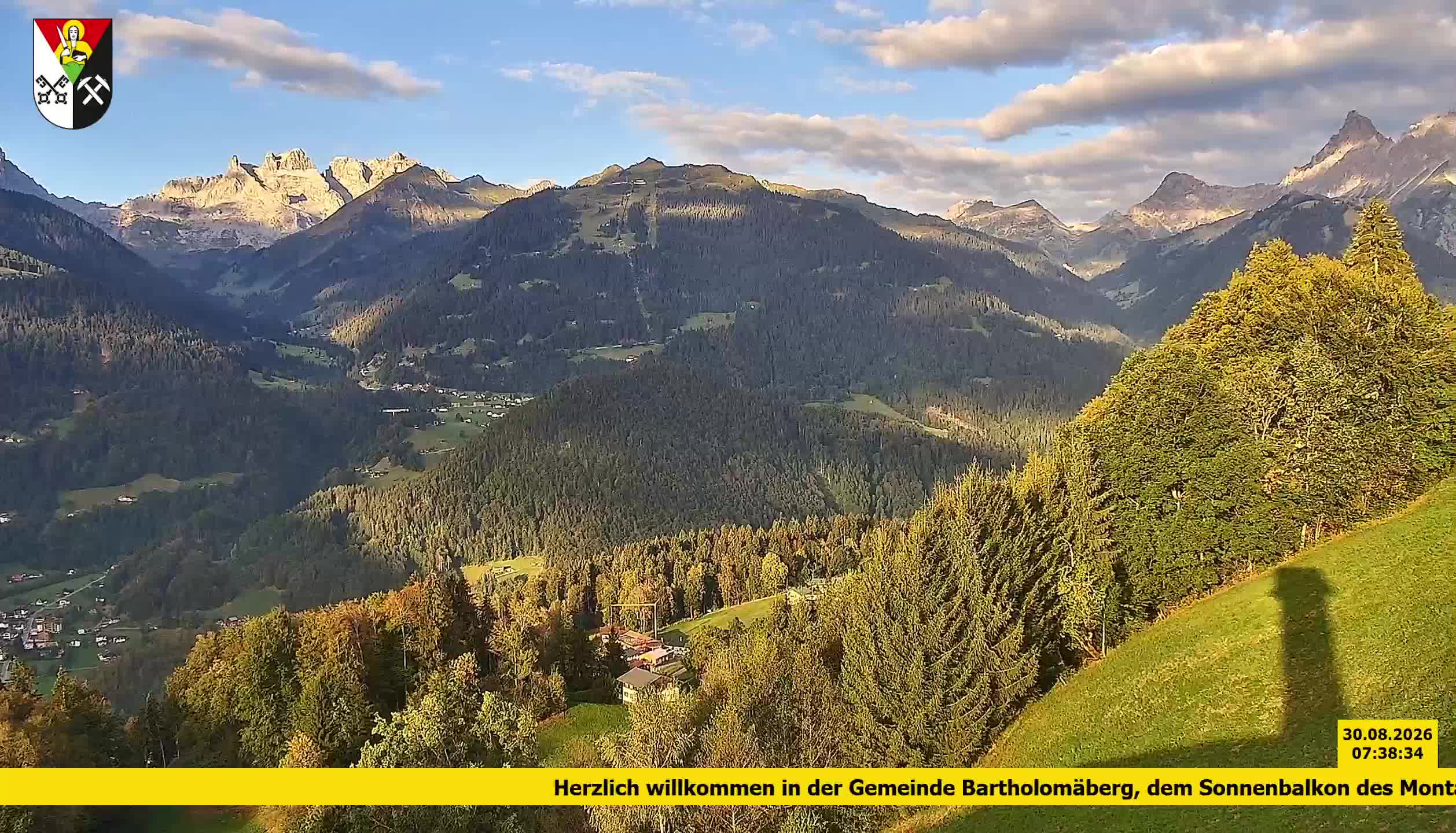 Bartholomäberg | Blick auf Schruns