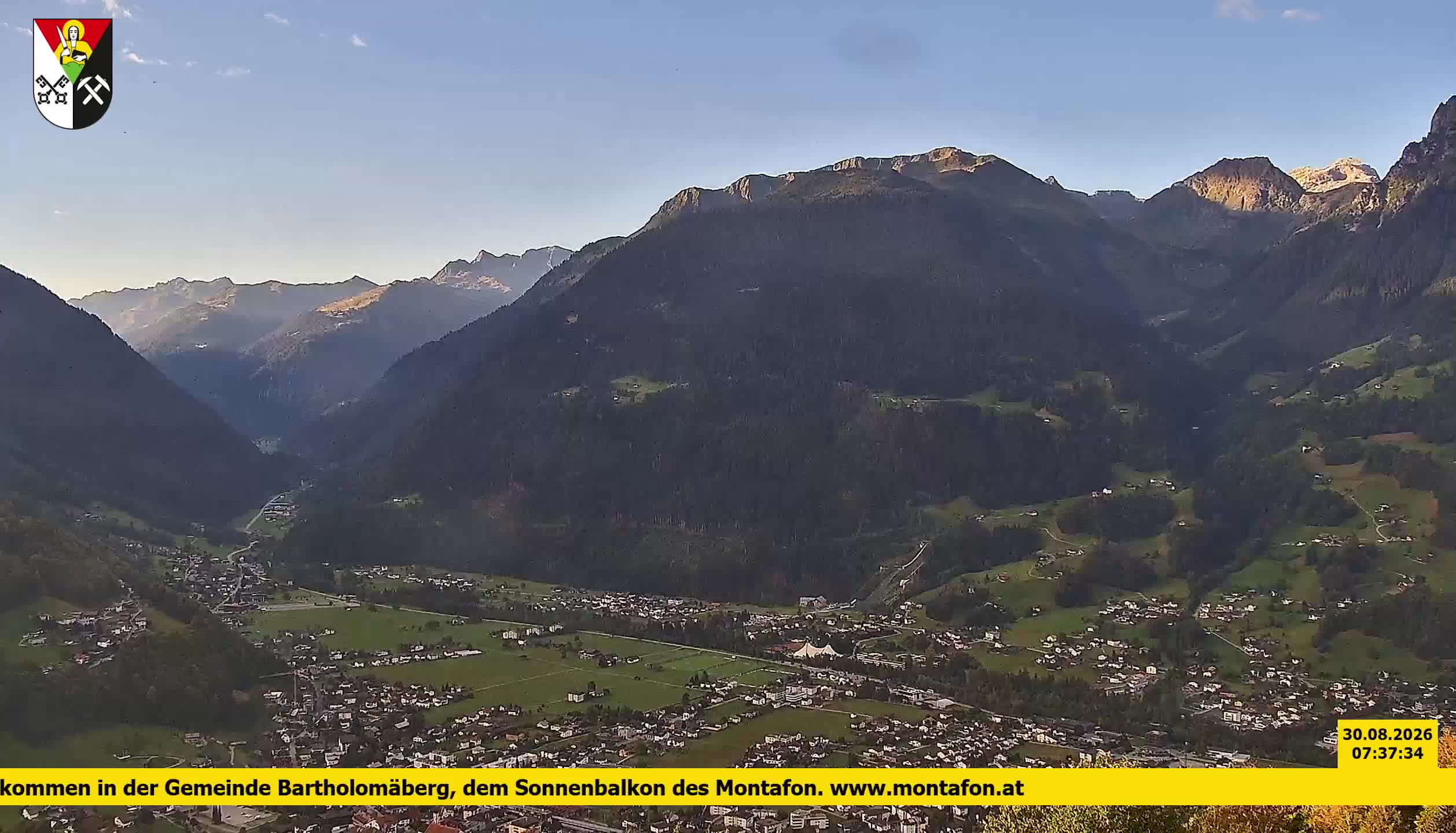 Bartholomäberg | Blick auf Schruns