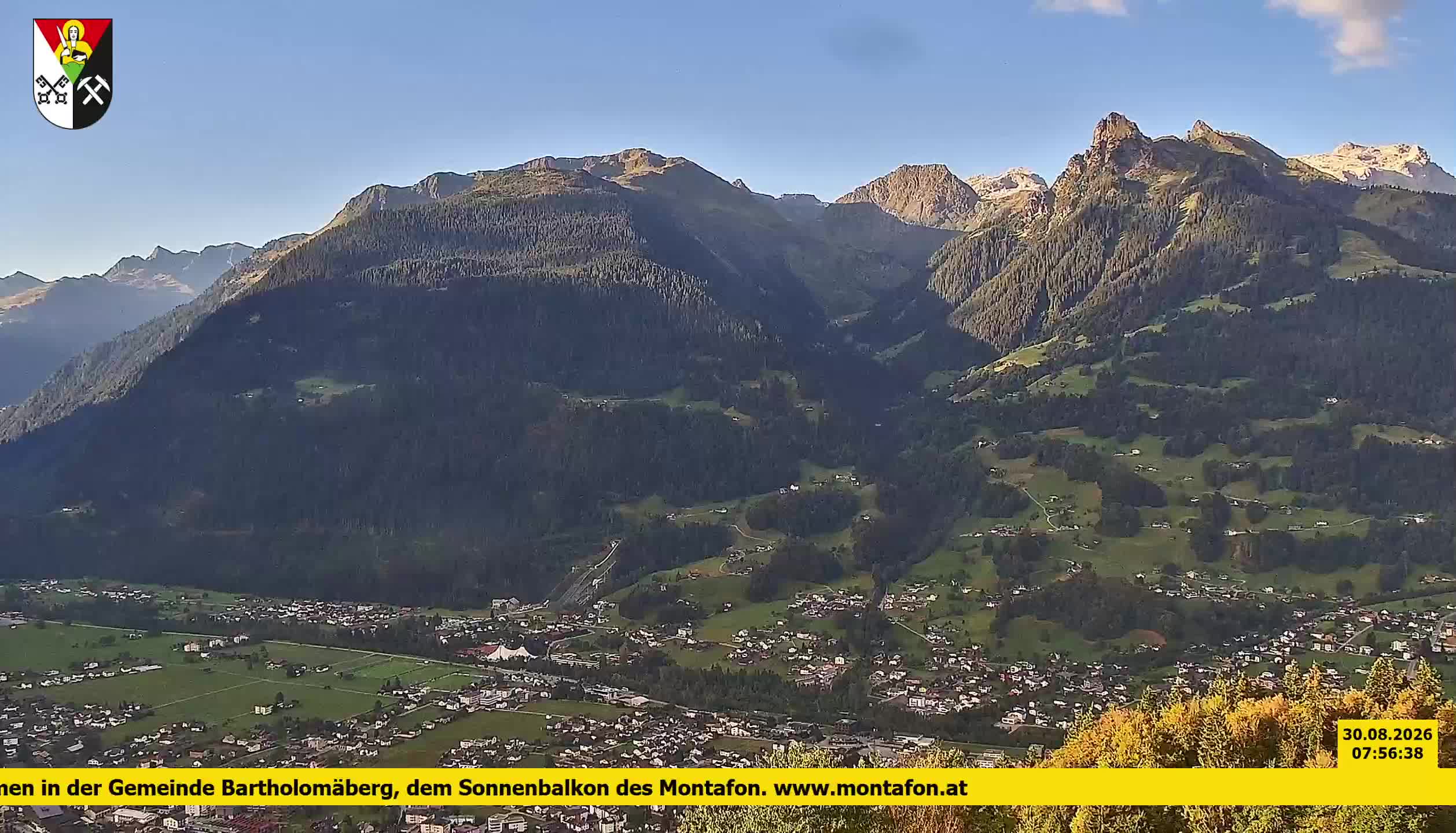 Bartholomäberg | Blick auf Schruns