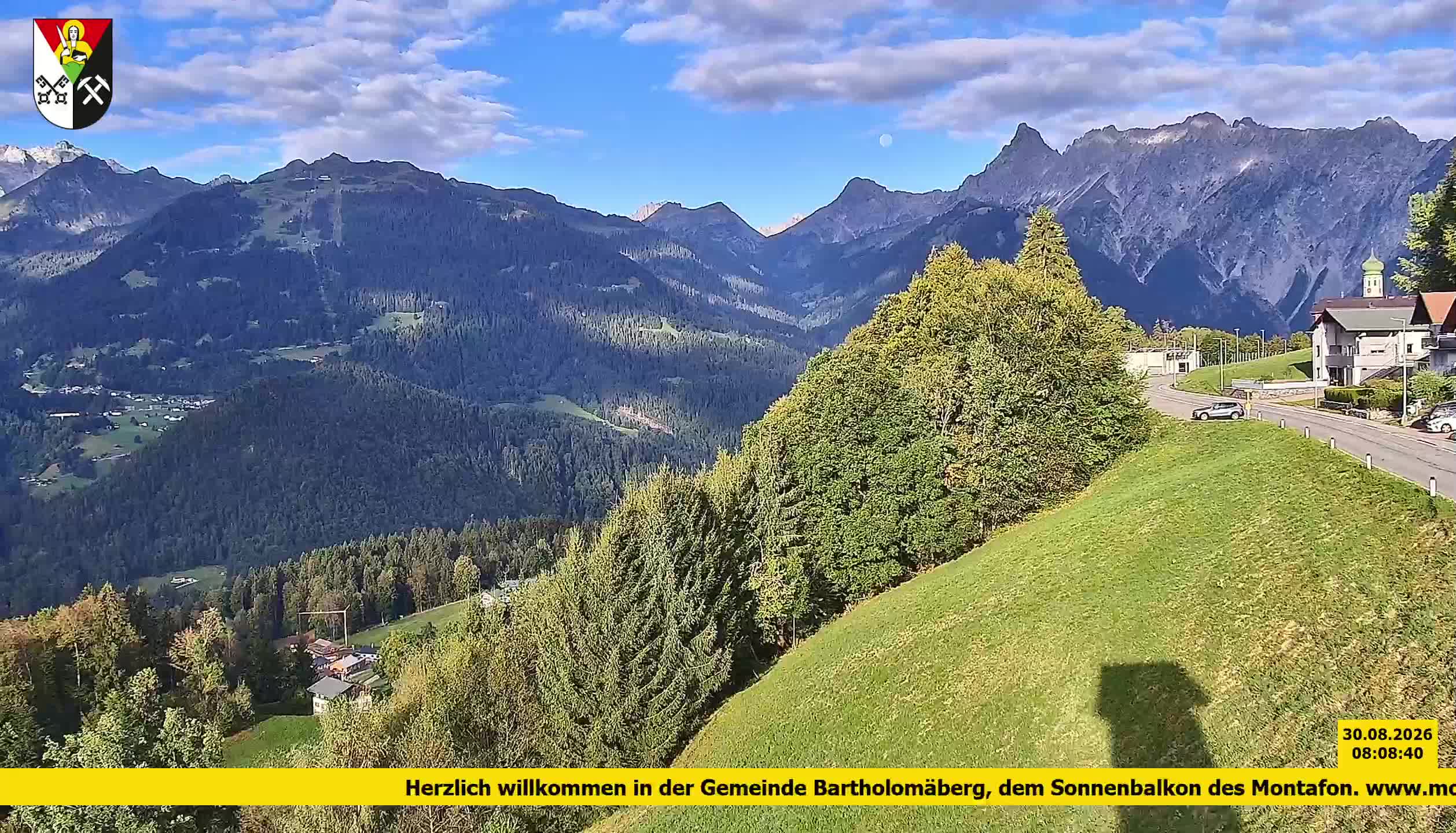 Bartholomäberg | Blick auf Schruns
